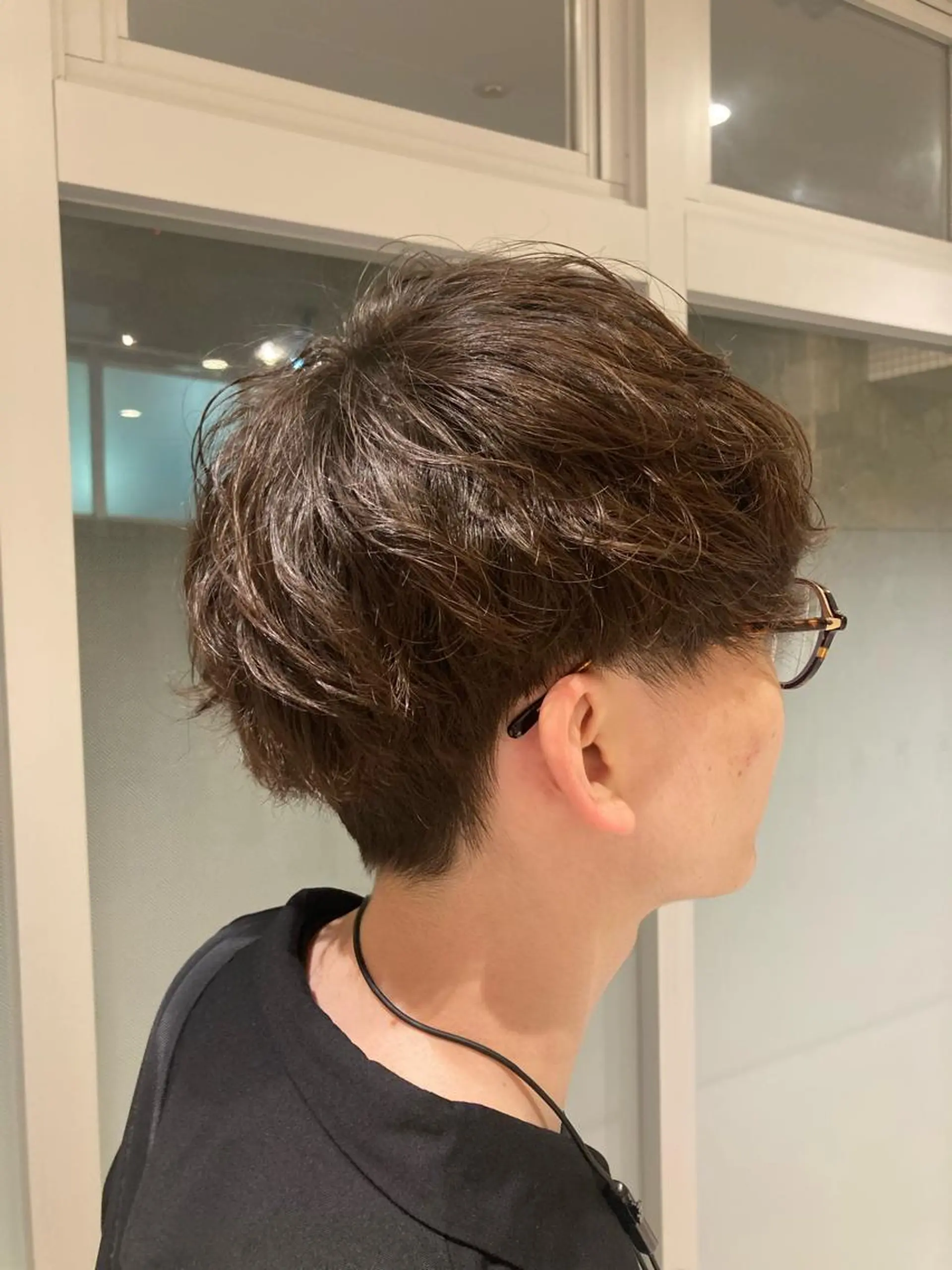 パーマ メンズ 野村 ゆいのヘアスタイル