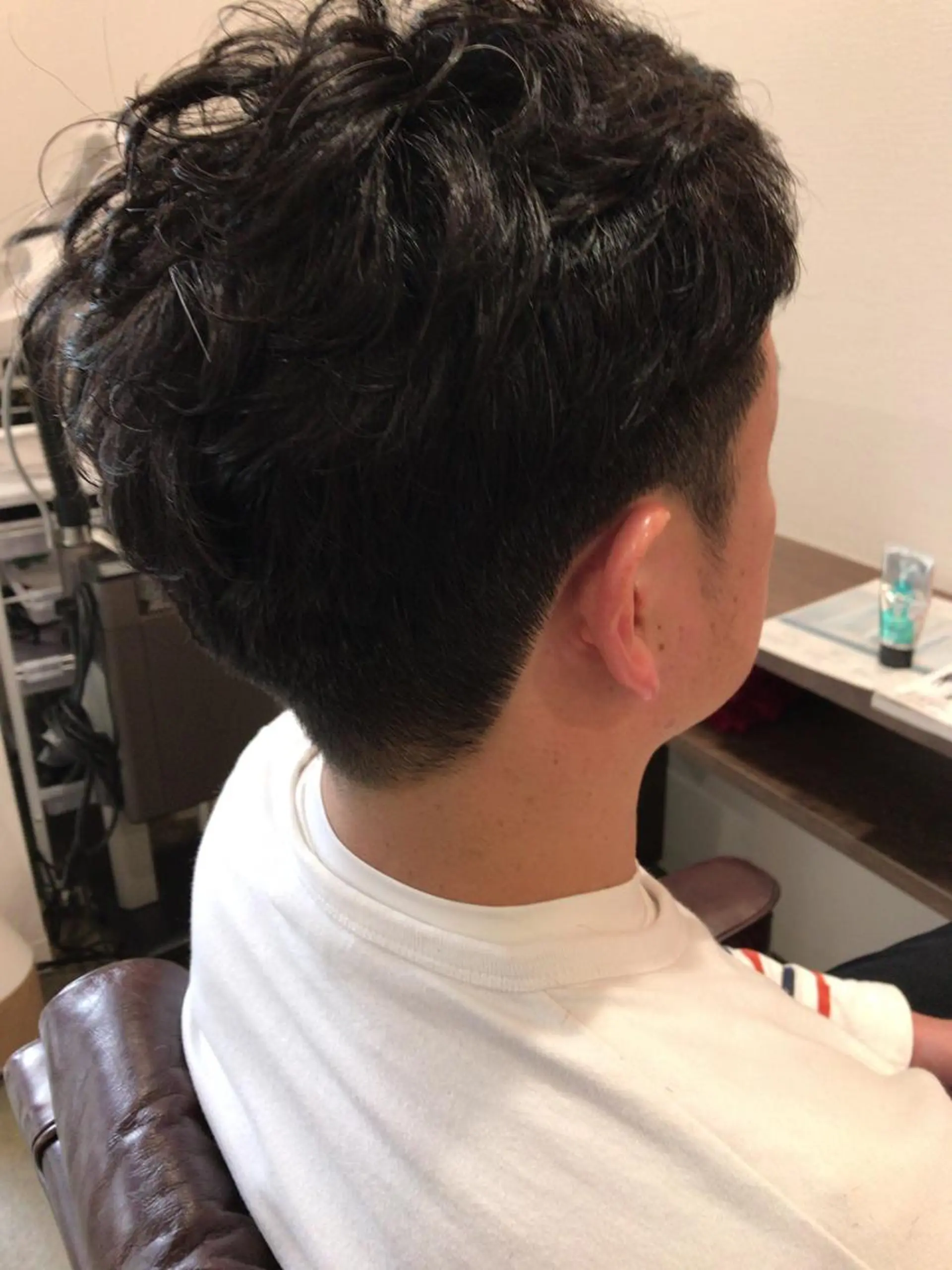 ショート パーマ レイヤーカット匠 イソザキノリユキのヘアスタイル