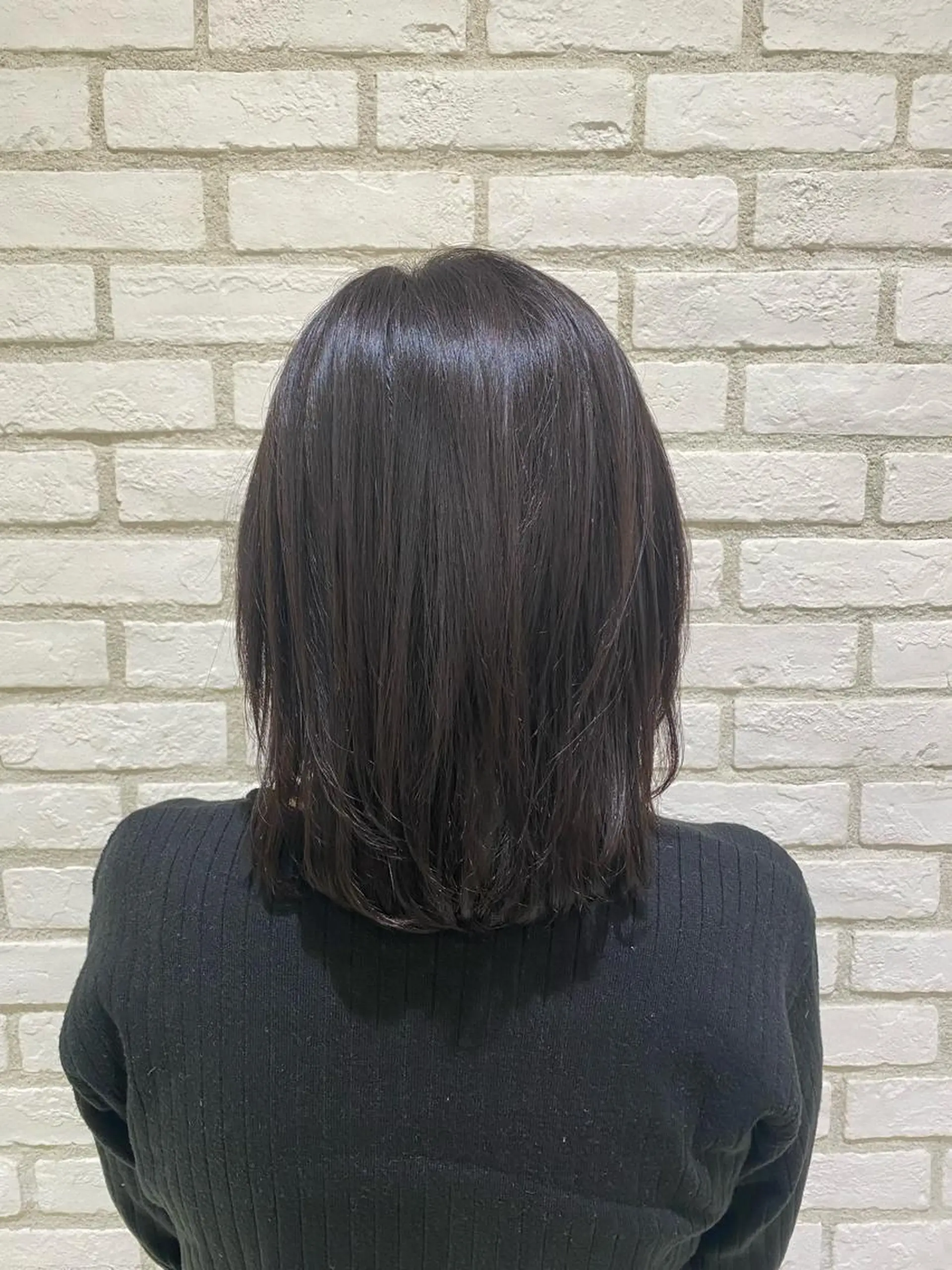 ミディアム カットモデル募集中 松原京のヘアスタイル