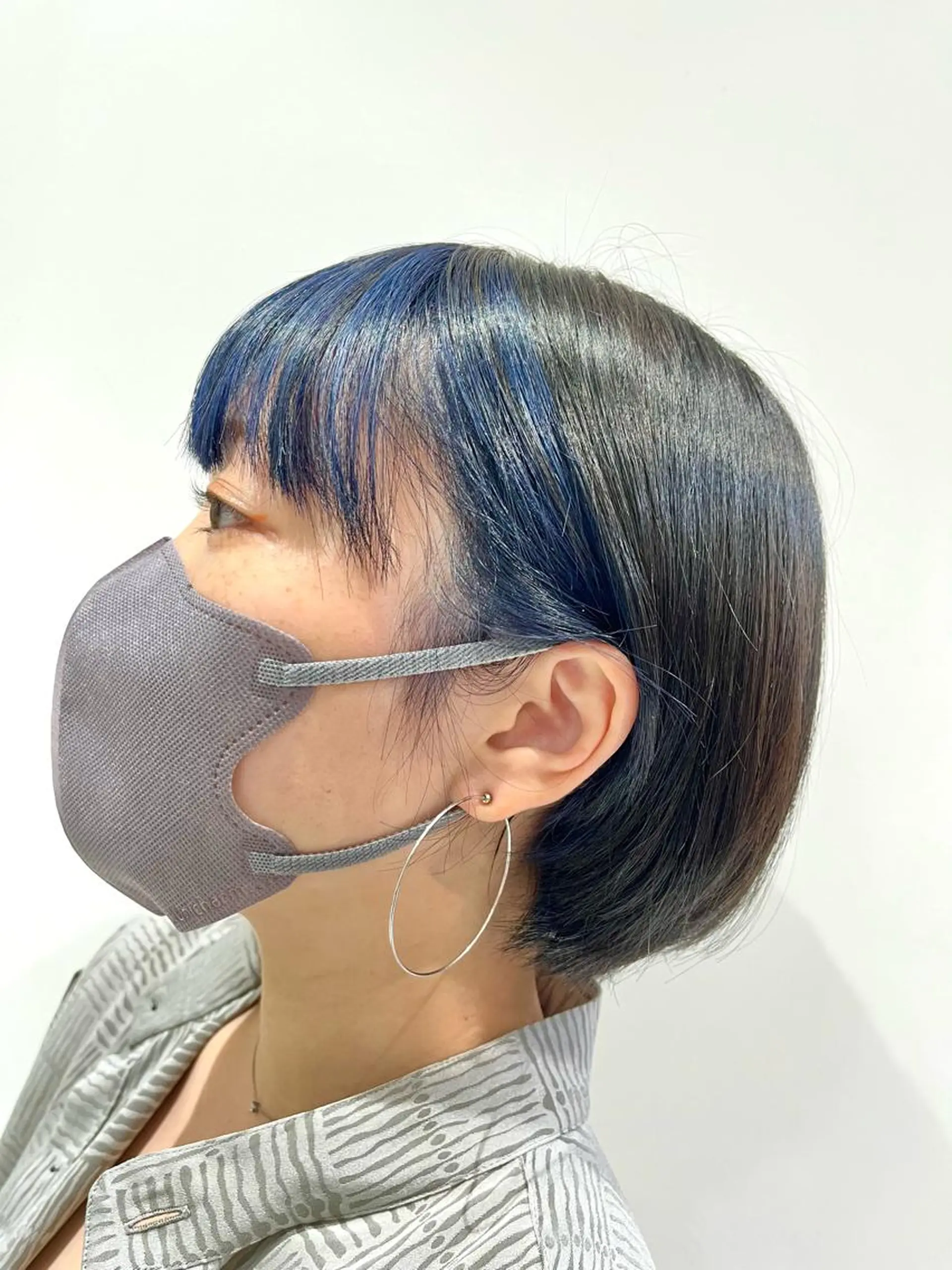 ミディアム 長尾菜々美🐰 /ハイトーンカラーのヘアスタイル