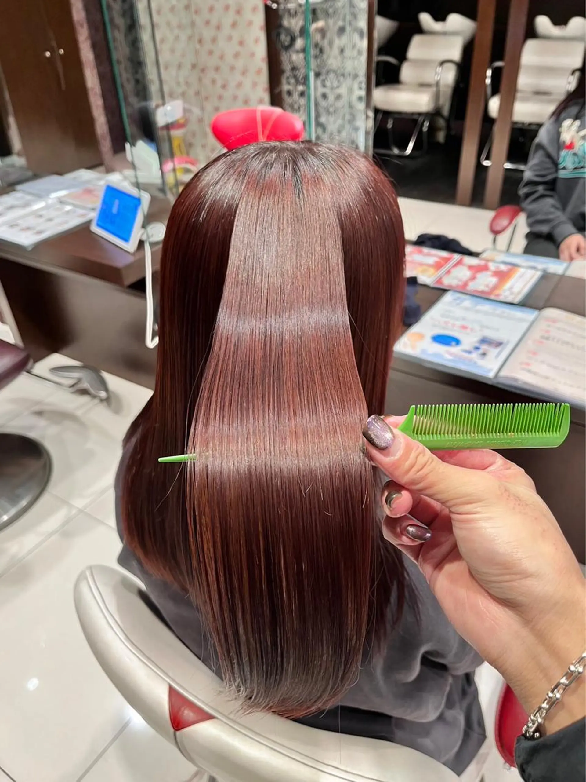 カラー 益野 凌のヘアスタイル