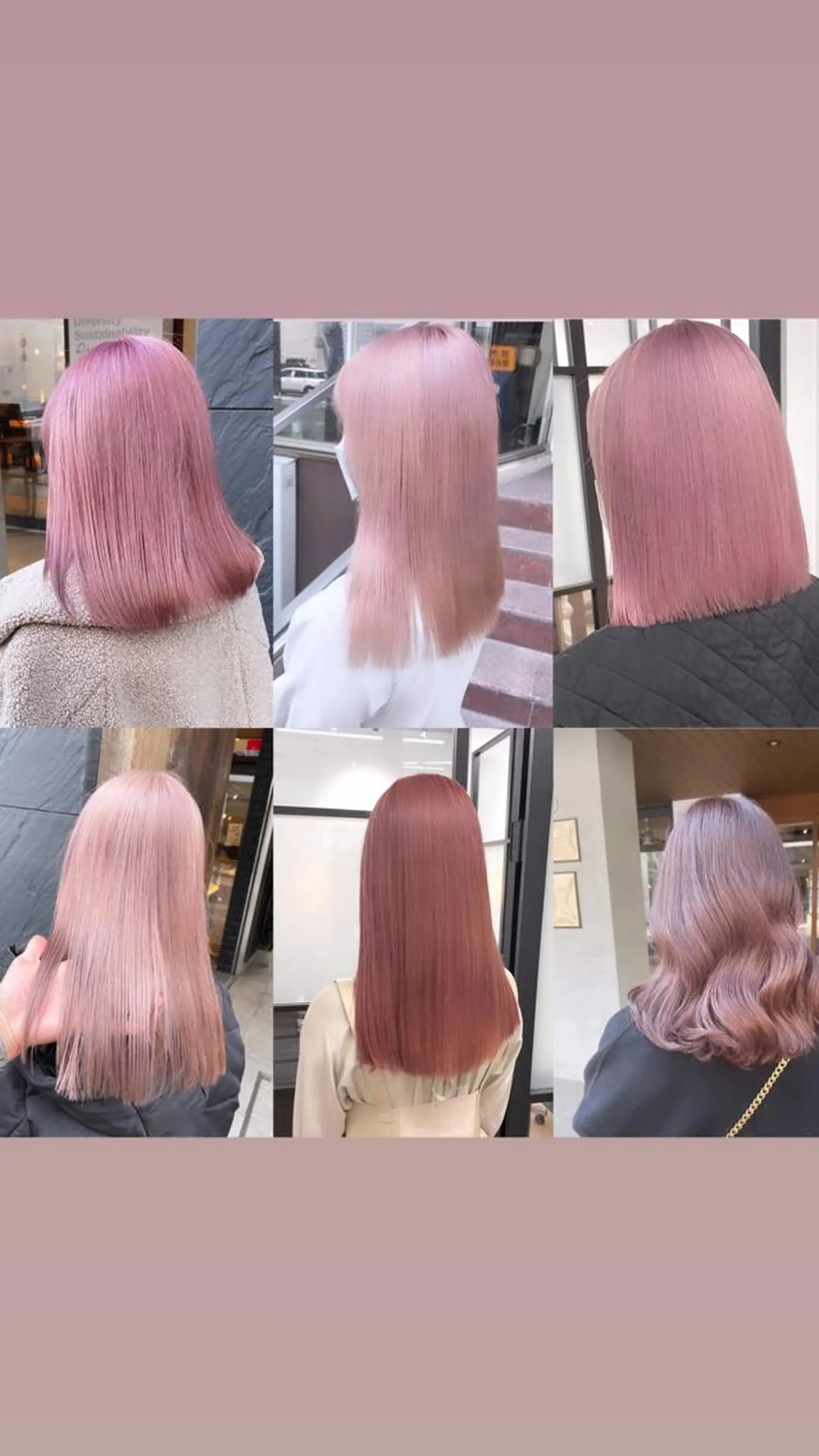 カラー ピンクカラー storiiz所属・本田大輝top designerのヘアスタイル