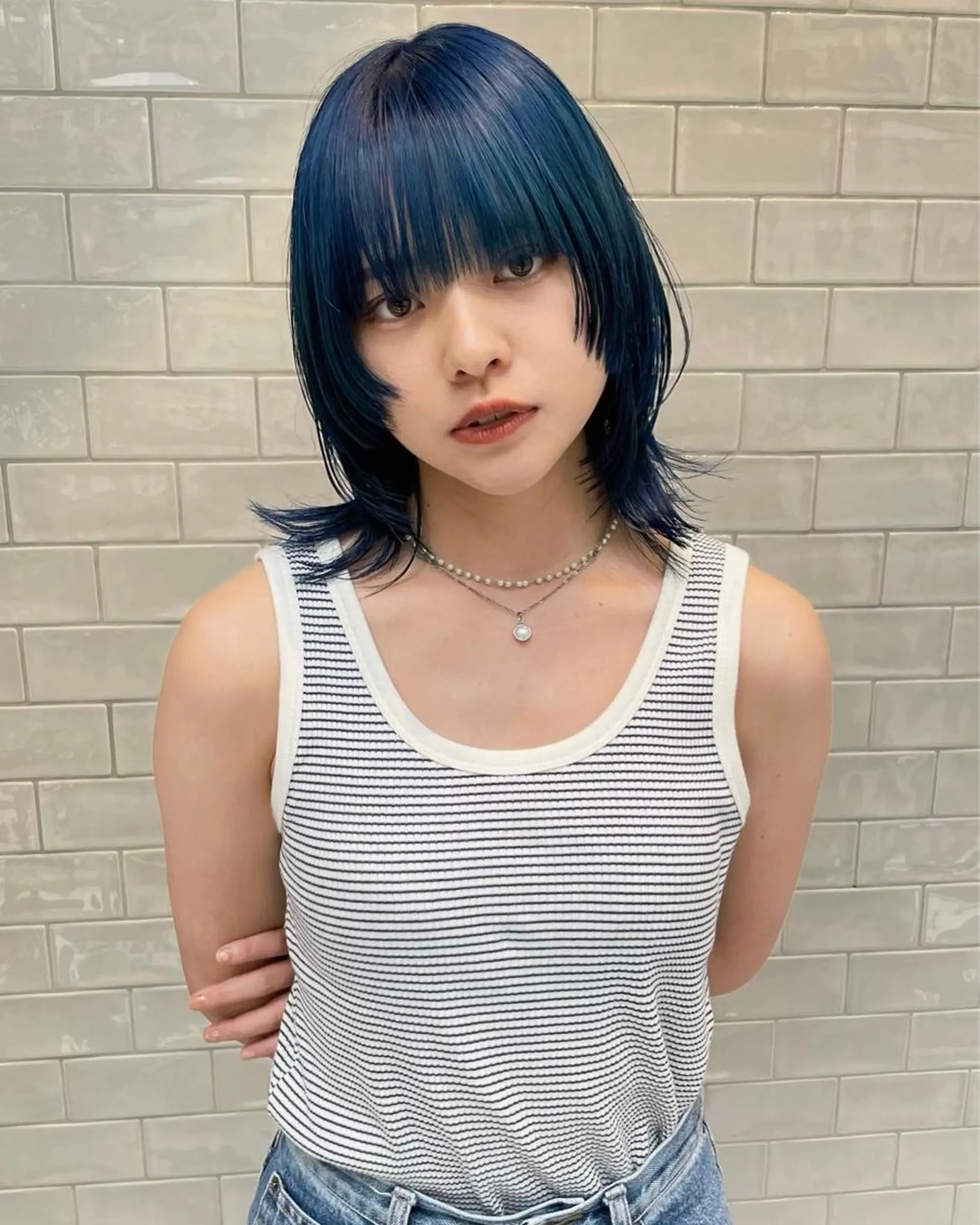 ショート カラー カット ヘアカラー トリートメント SALOWIN所属・ブリーチ✨ ボブ✨レイヤーのヘアスタイル