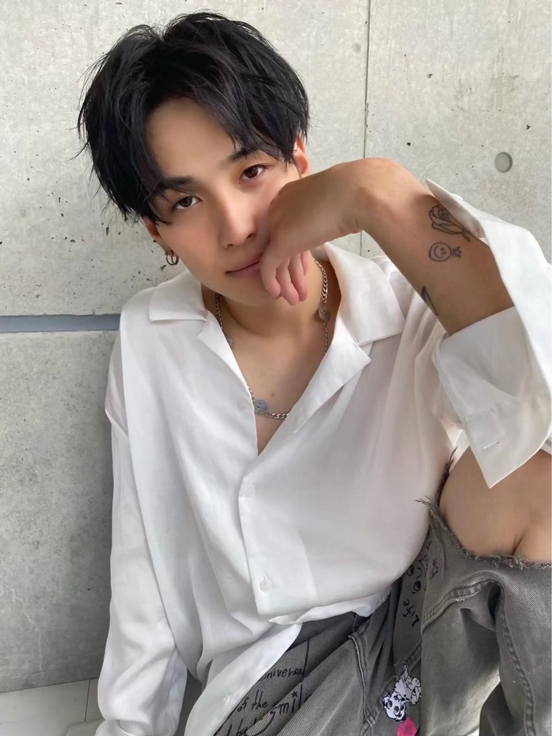 ミディアム カラー メンズ 【メンズサロン】 BLUCK 横浜のヘアスタイル