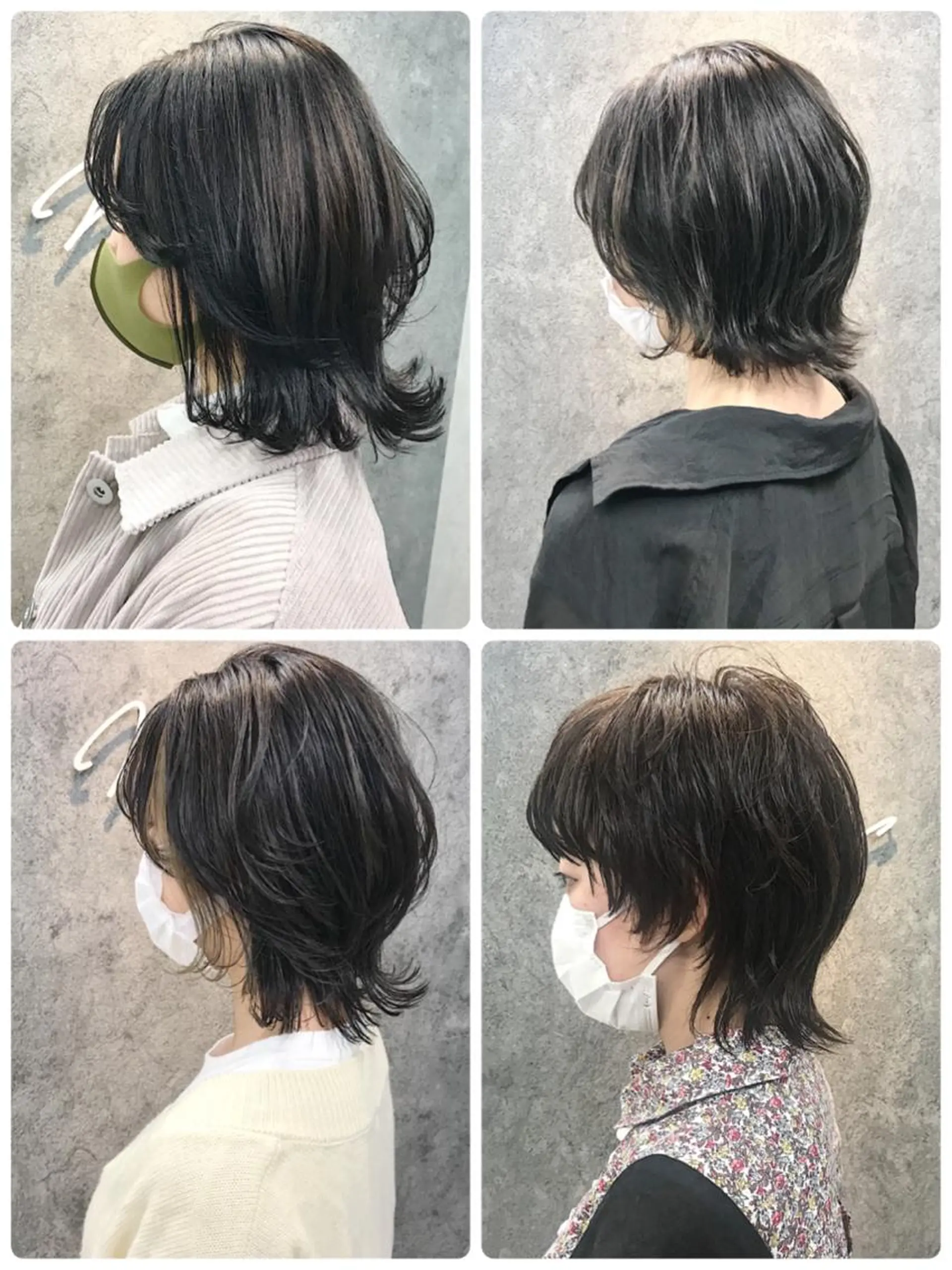 ショート ウルフカット カット 所渉/韓国レイヤー /ウルフカットのヘアスタイル