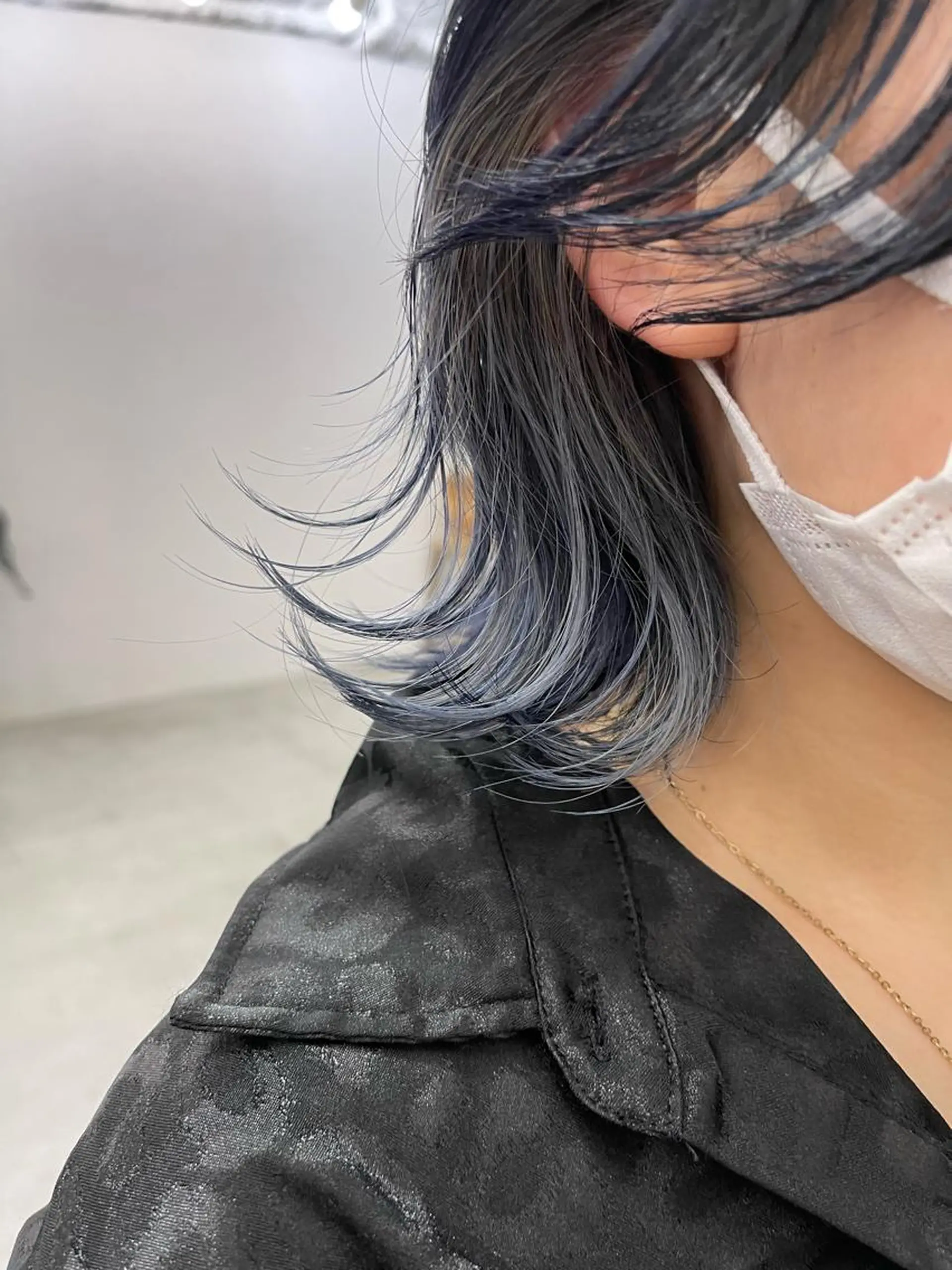 カラー ブルーカラー カット ヘアカラー トリートメント ブリーチダブルカラー 【koide】のヘアスタイル