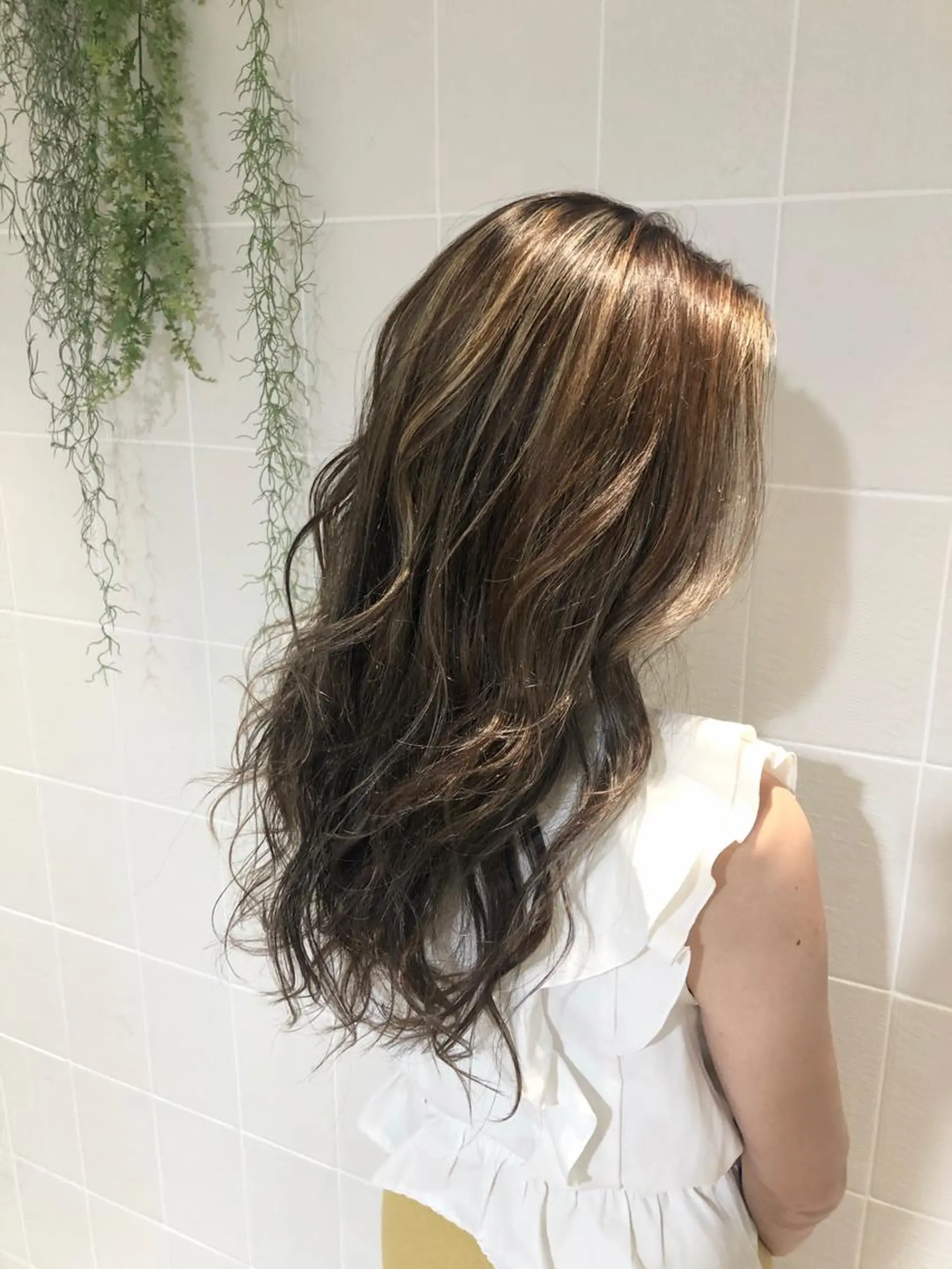 ロング カラー ヘアカラー まつげ兼任しもさこ 🌟レイヤー得意のヘアスタイル