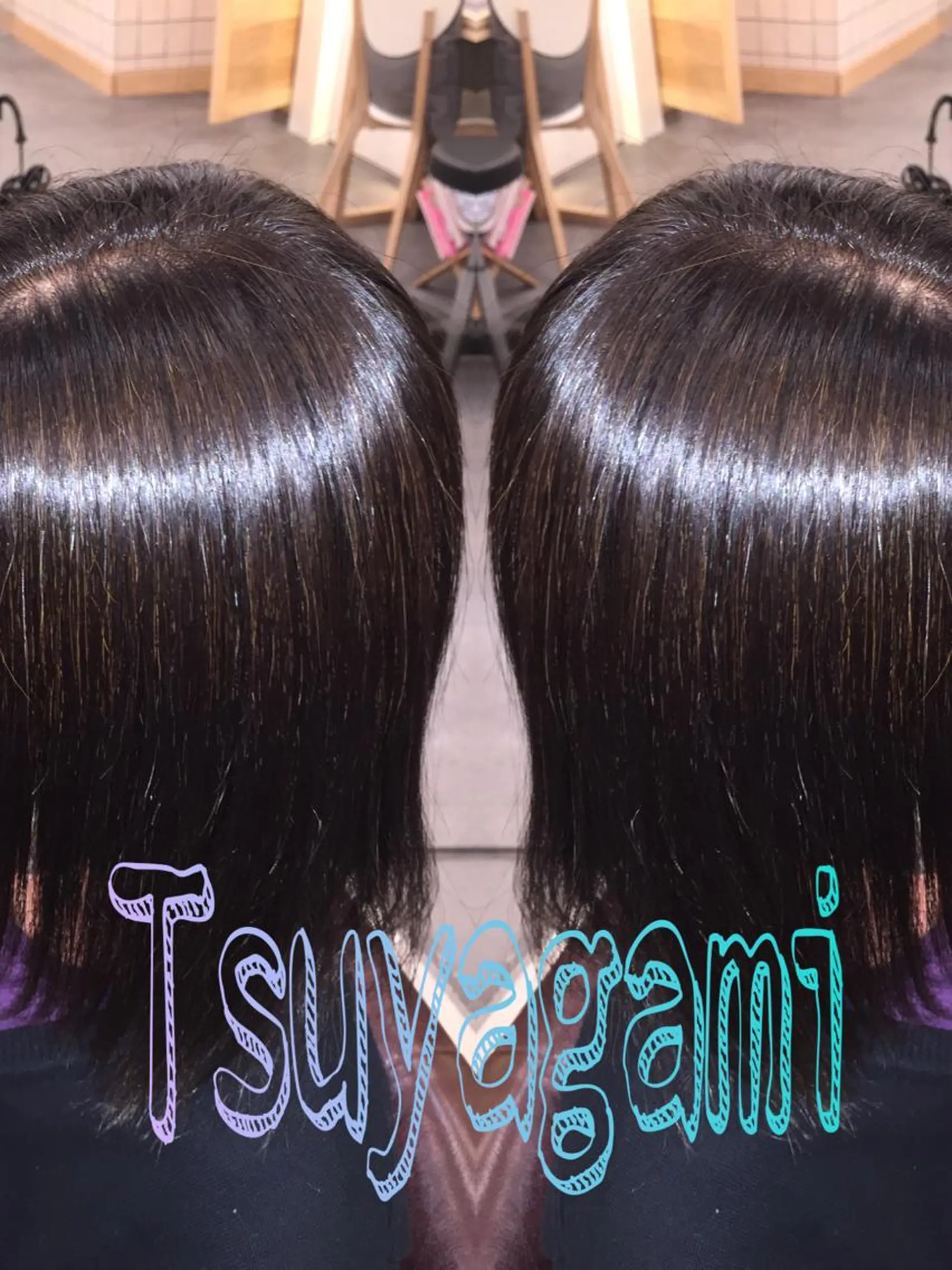 セミロング カラー パーマ Hair  Design  One Charme所属・鳴海 悠のその他イメージ