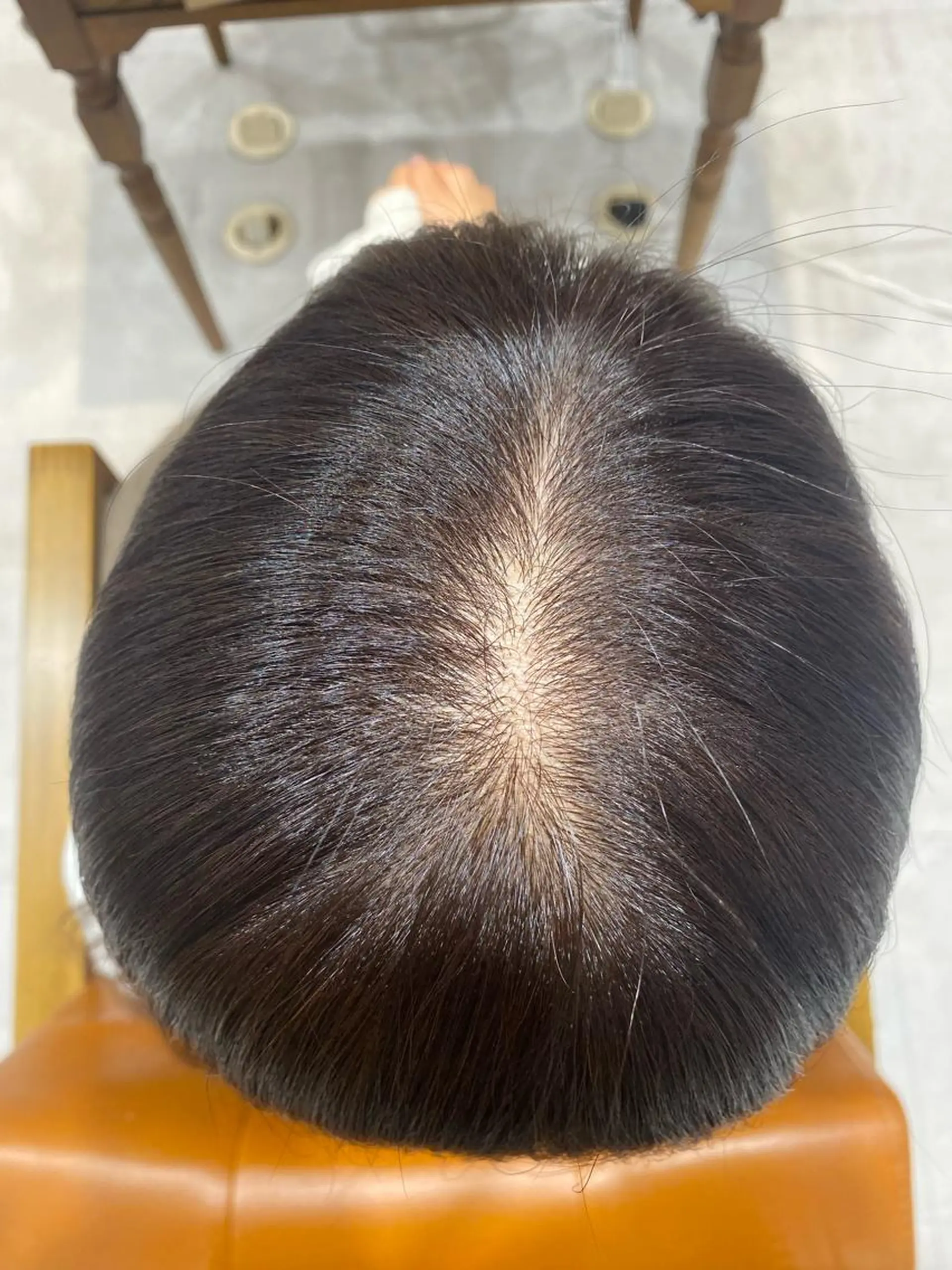 セミロング ヘアカラー 山﨑 燦人のヘアスタイル