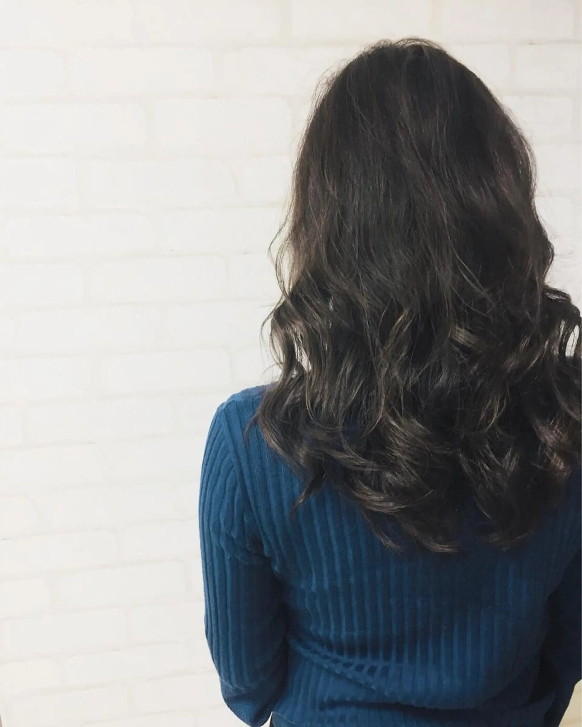 ロング カラー アッシュ brace 立花のヘアスタイル