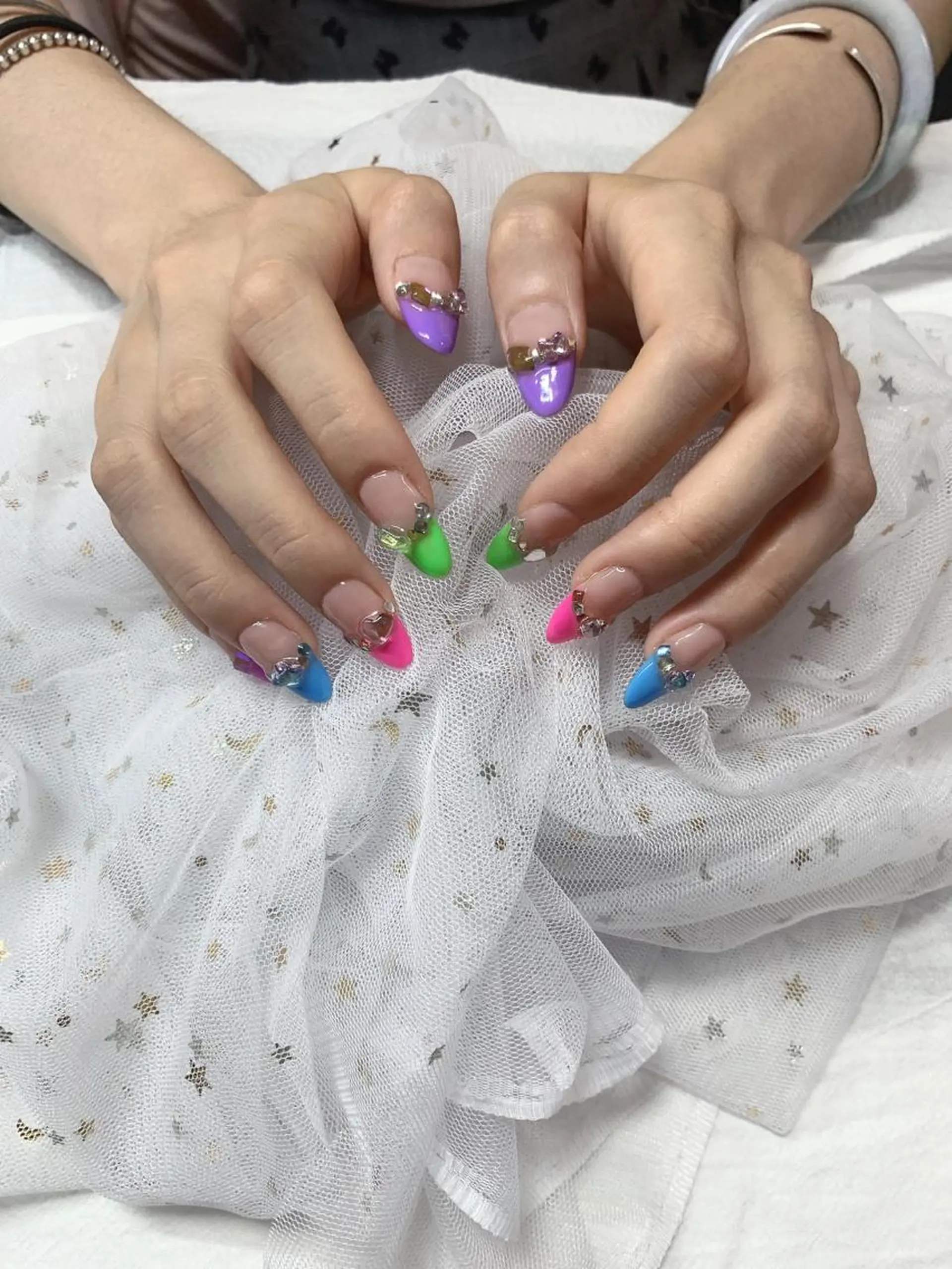 ネイル ゆず秋葉原 Vickyのネイルデザイン