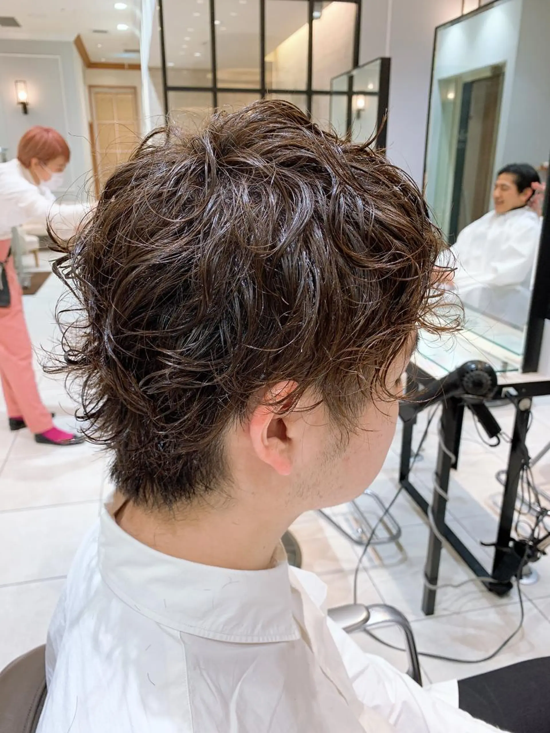 パーマ メンズ 🦖鶴岡香純🦖 産休中のヘアスタイル