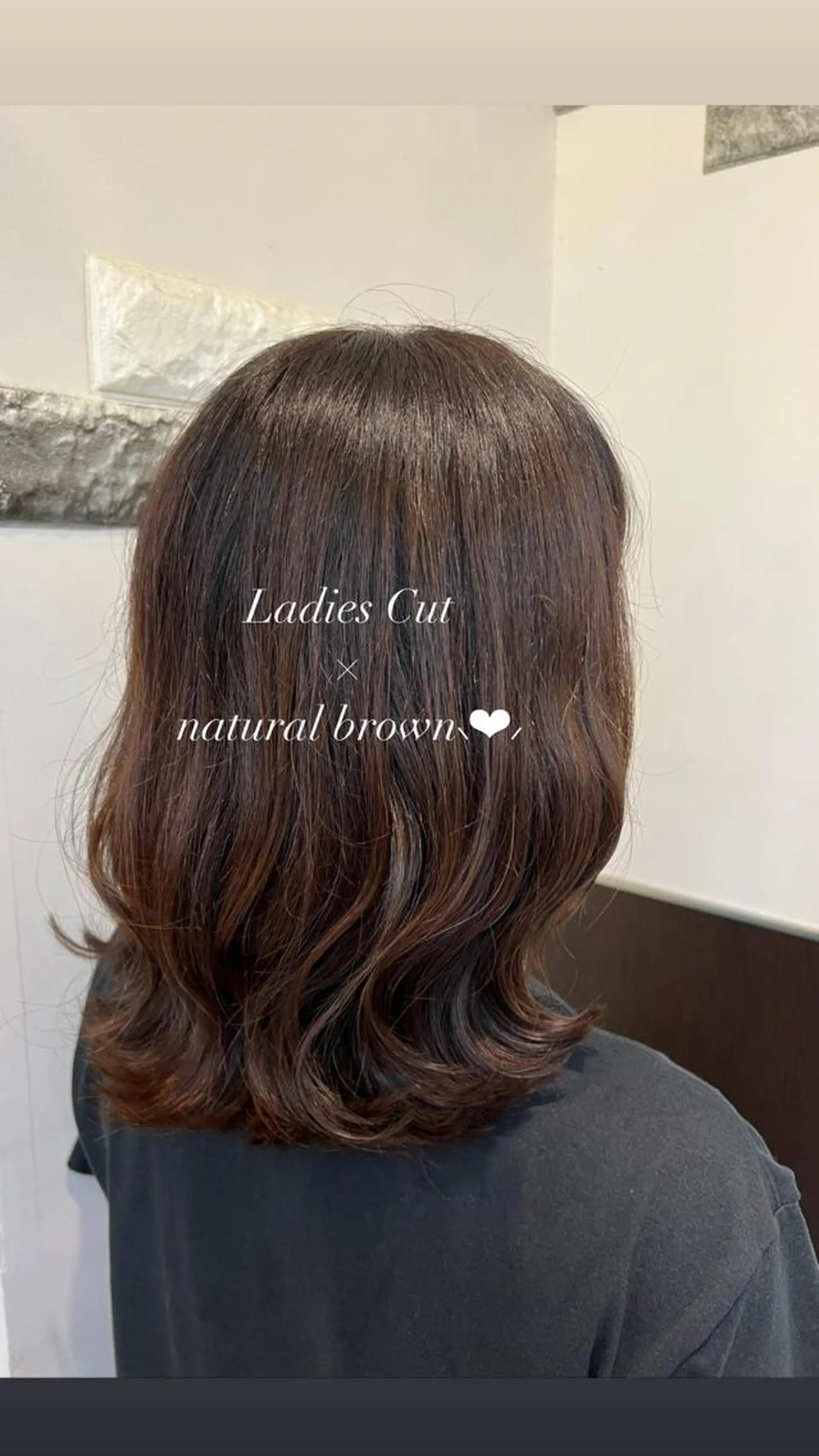 セミロング カラー 大人女性ぼかし メンズ強化🦙平作のヘアスタイル