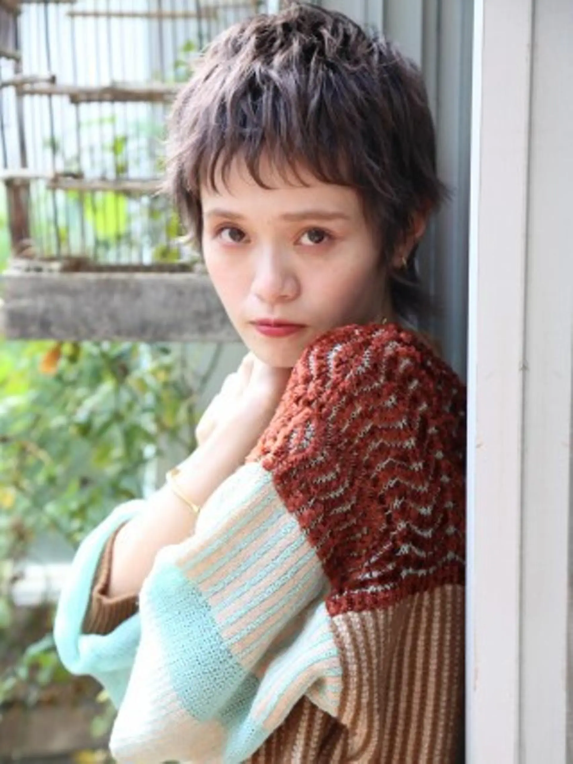 ショート 江原 彩華のヘアスタイル