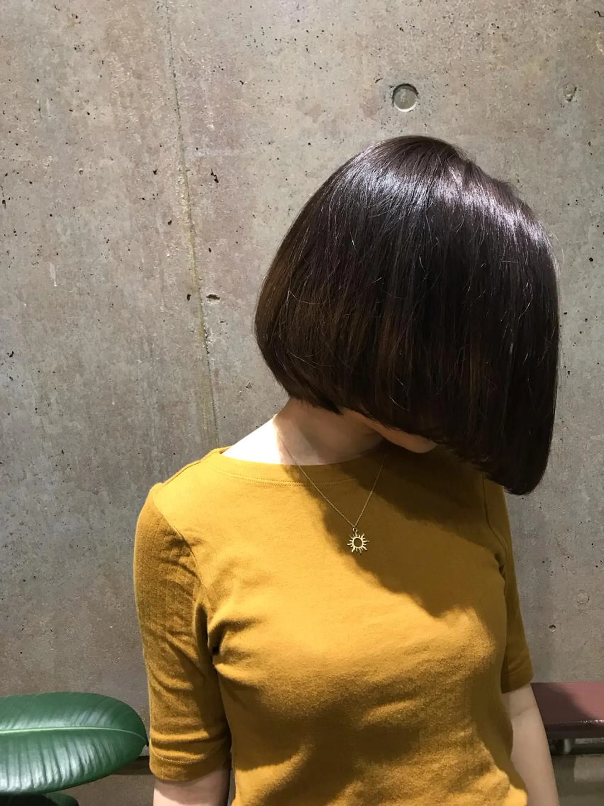 ミディアム カラー 一ノ瀬 蘭のヘアスタイル