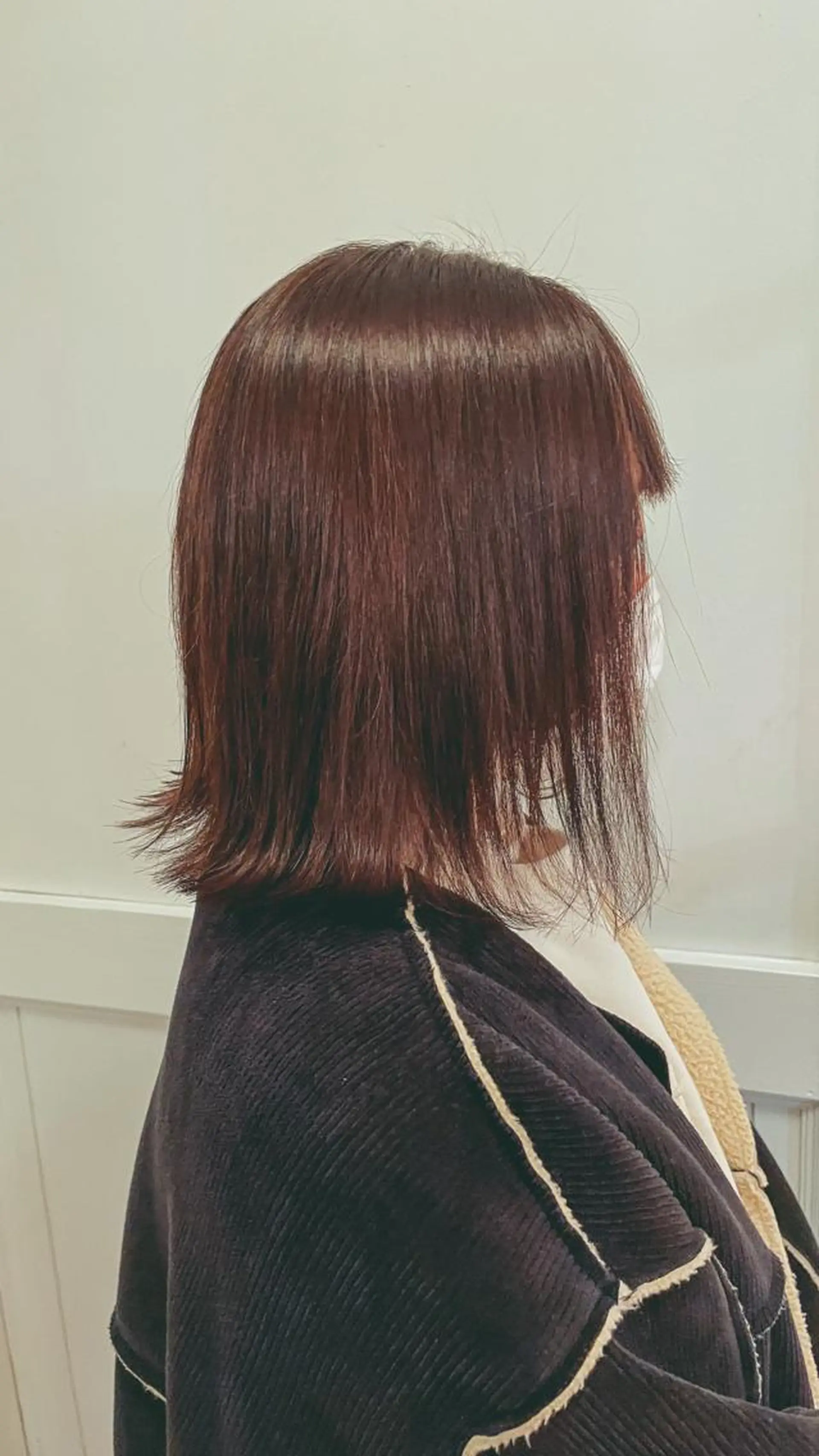 ミディアム カラー ブラウンカラー ラベンダーカラー ラベンダーブラウン 吉田 浩太郎のヘアスタイル