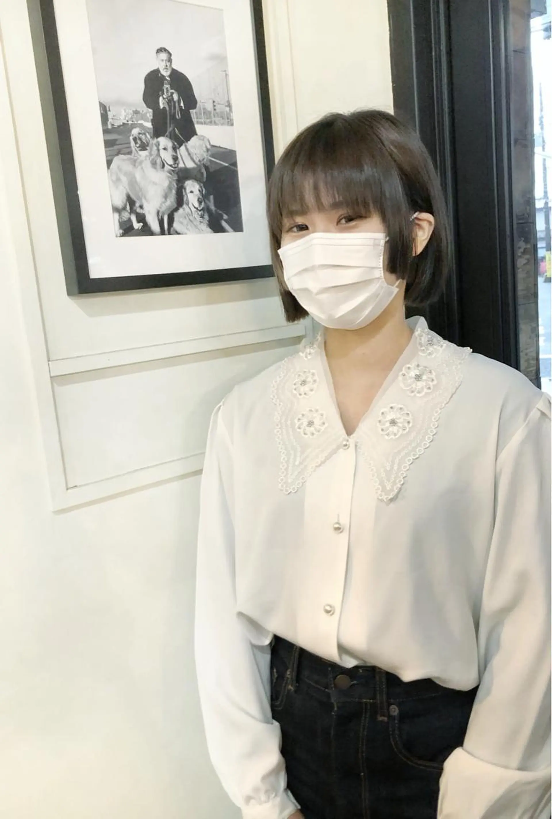 ショート カット 縮毛矯正 トリートメント 🌿ダブルカラー/ 明大前/中村渓太のヘアスタイル