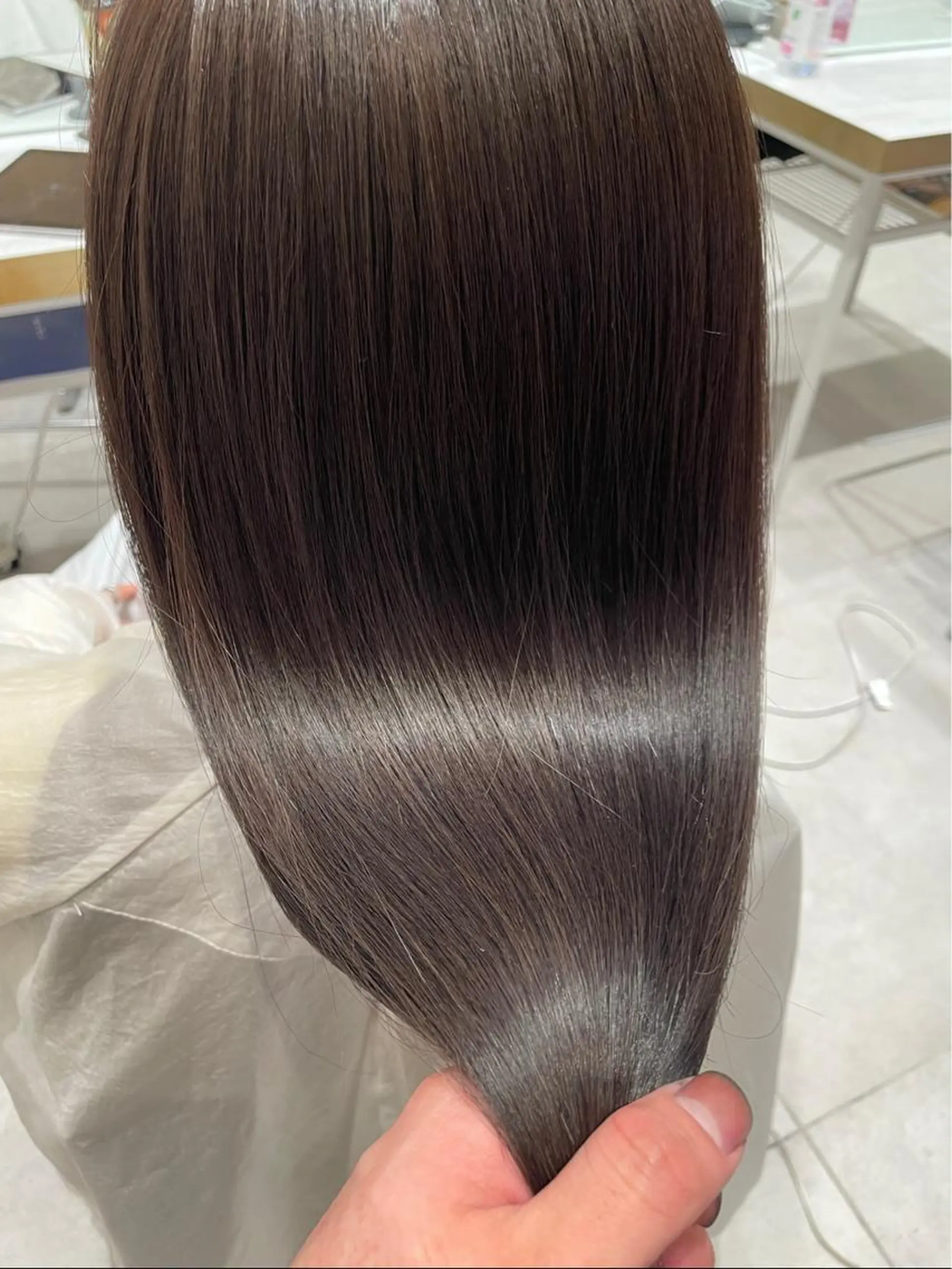 ロング レイヤーカット/ 顔まわり/アオイのヘアスタイル