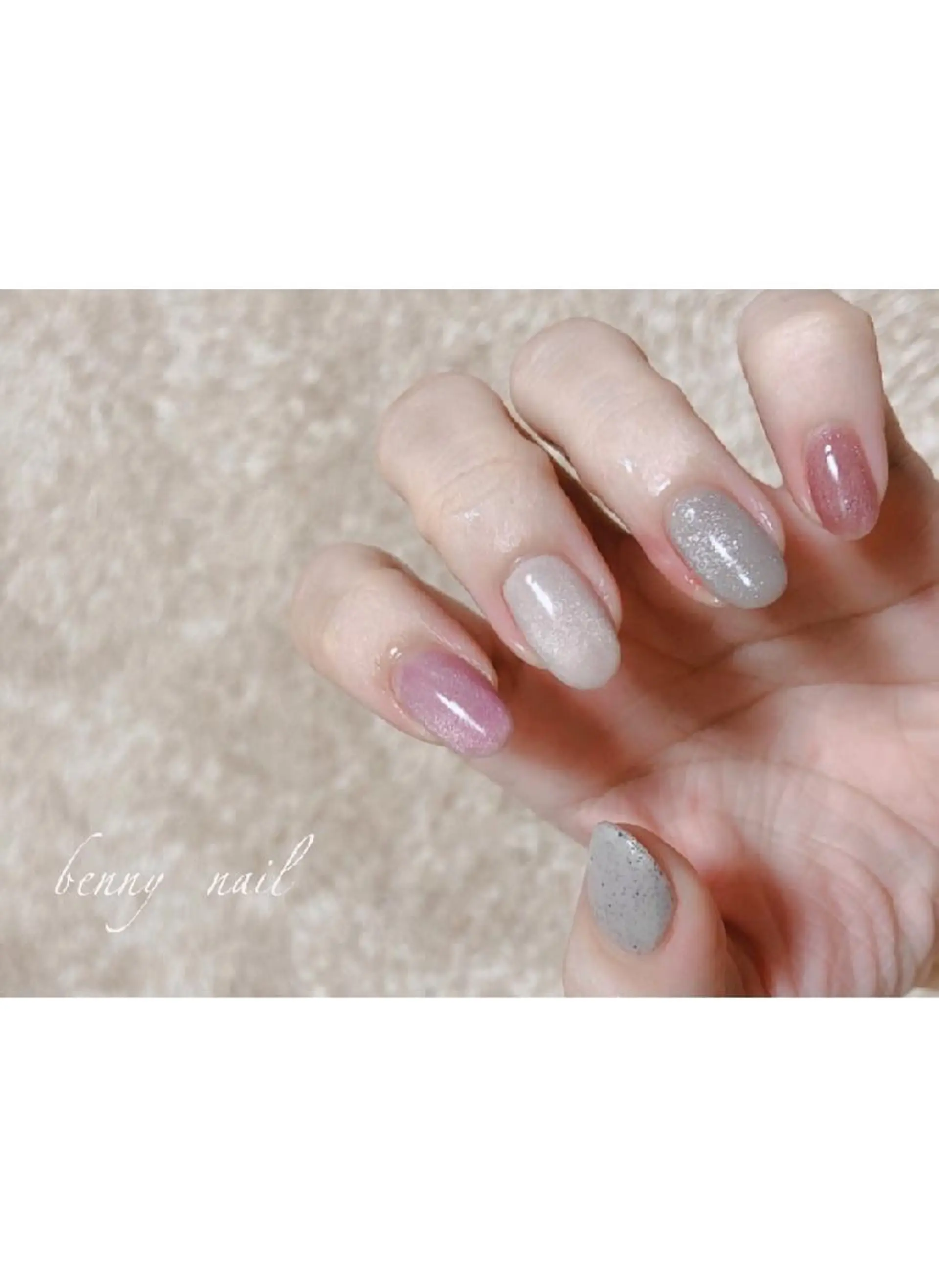 ネイル マグネットネイル 最終受付23時半 benny nailのネイルデザイン