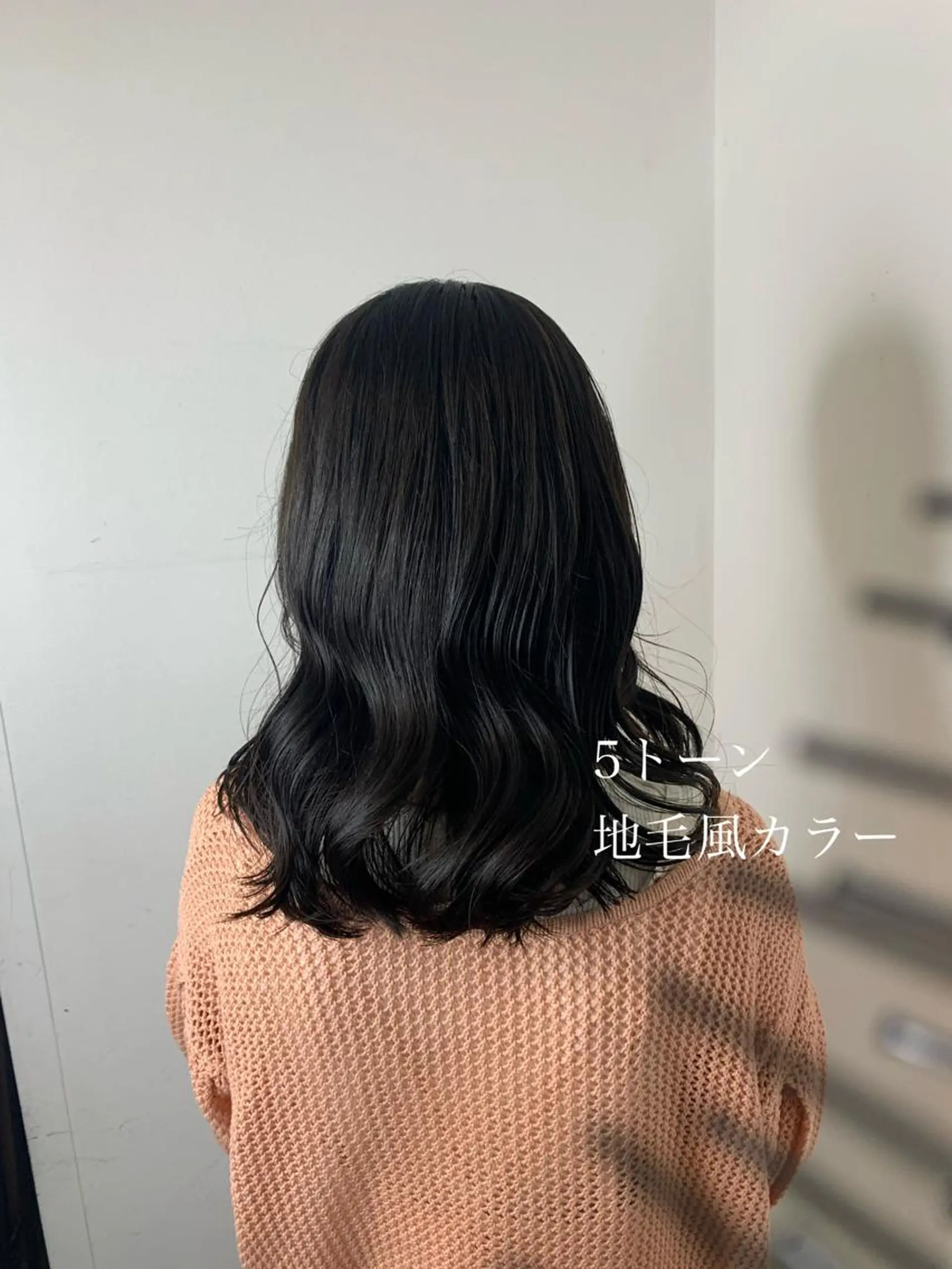 セミロング メンズバレイヤージュ 斉藤春のヘアスタイル