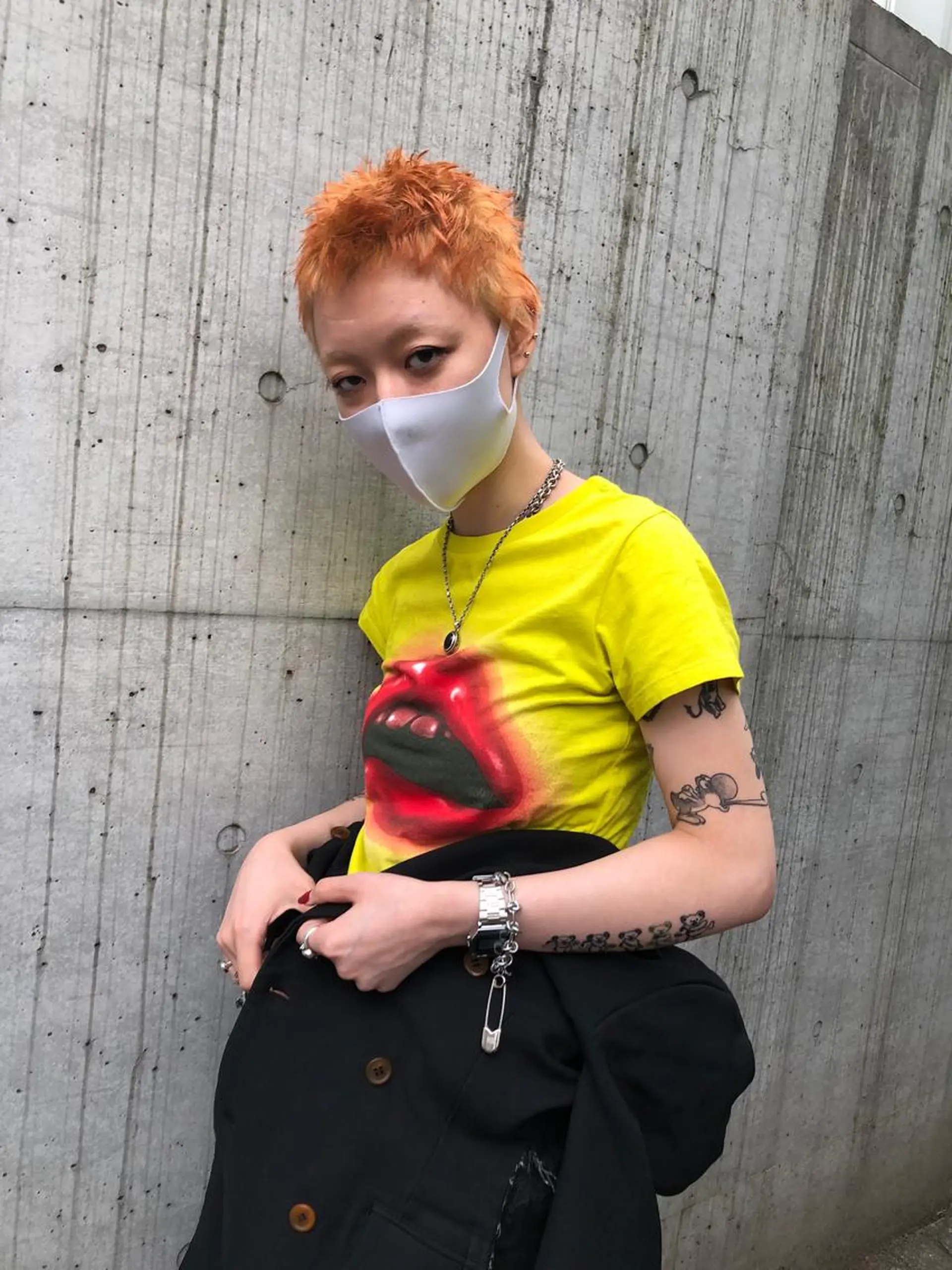 ショート カラー ショートヘア SENSE OF HUMOUR所属・ミヤギ リュウキのヘアスタイル