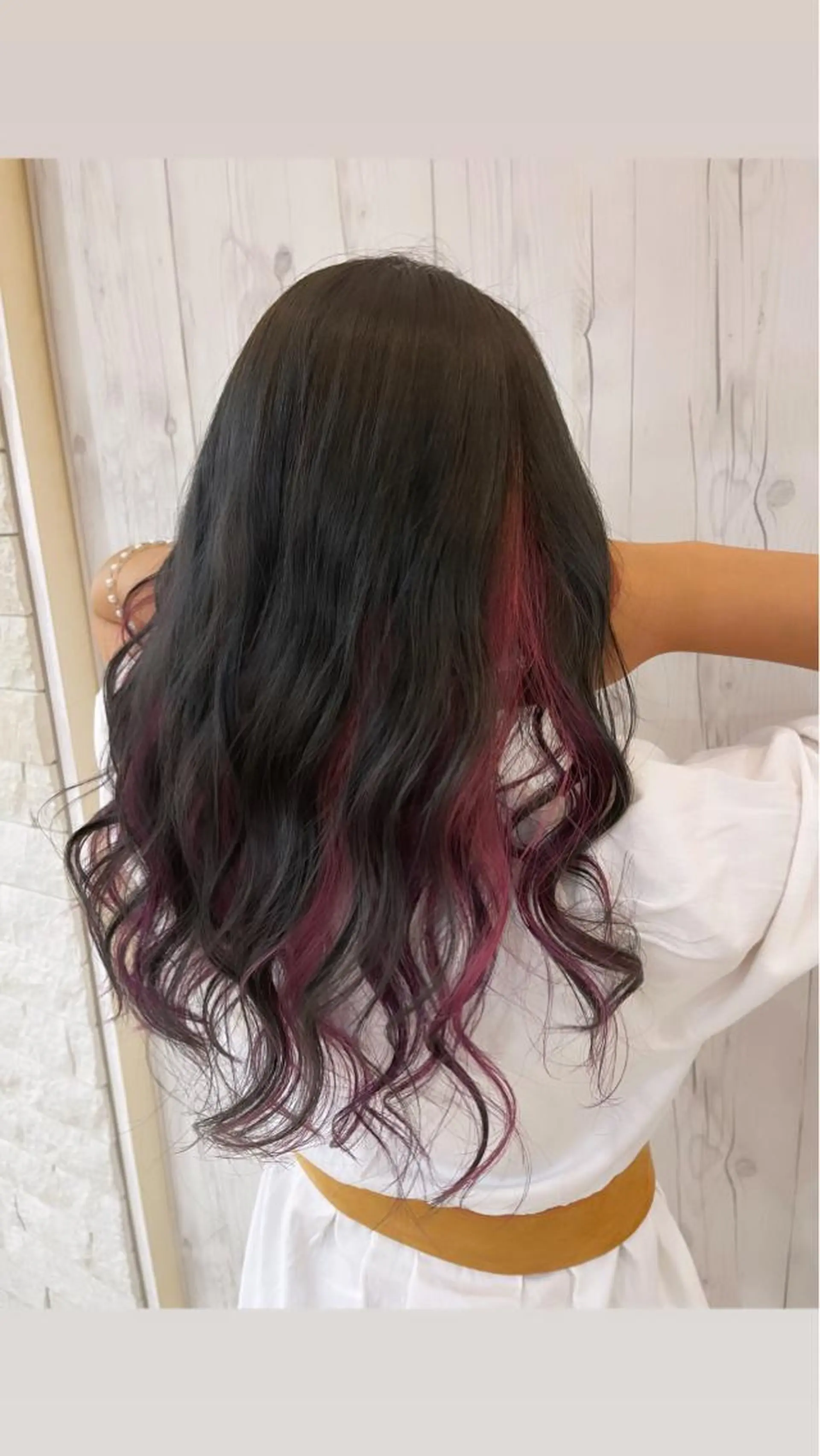 カラー ヘアカラー 名古屋のピンク好き かずくん🦩のヘアスタイル