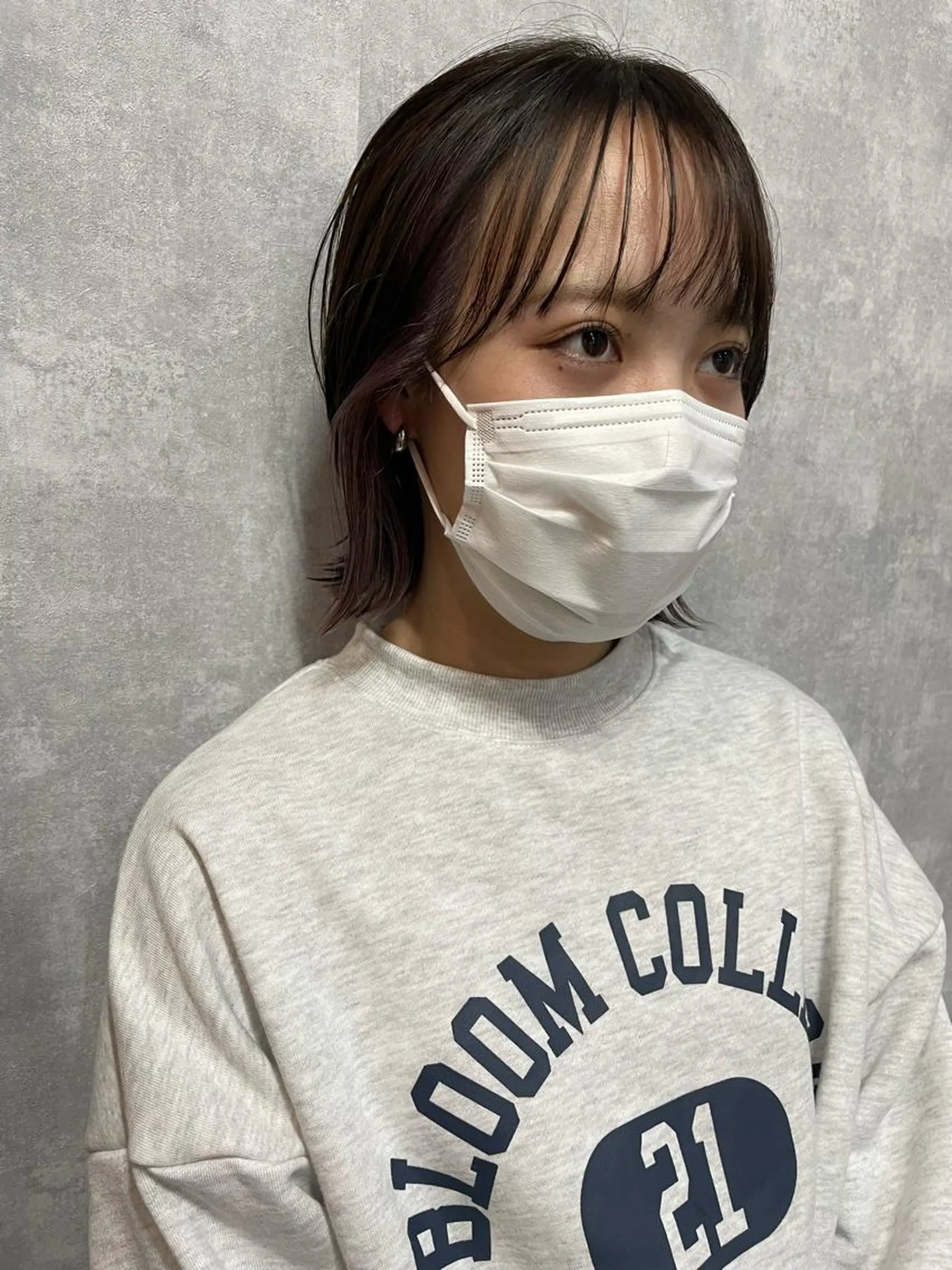 ショート 切りっぱなしボブ ショートボブ ハンサムショート 丸みショート アッシュ C’LD hair  produce /シールドヘア所属・モテ髪/ボブ/ショー ト/アダチフウトのヘアスタイル