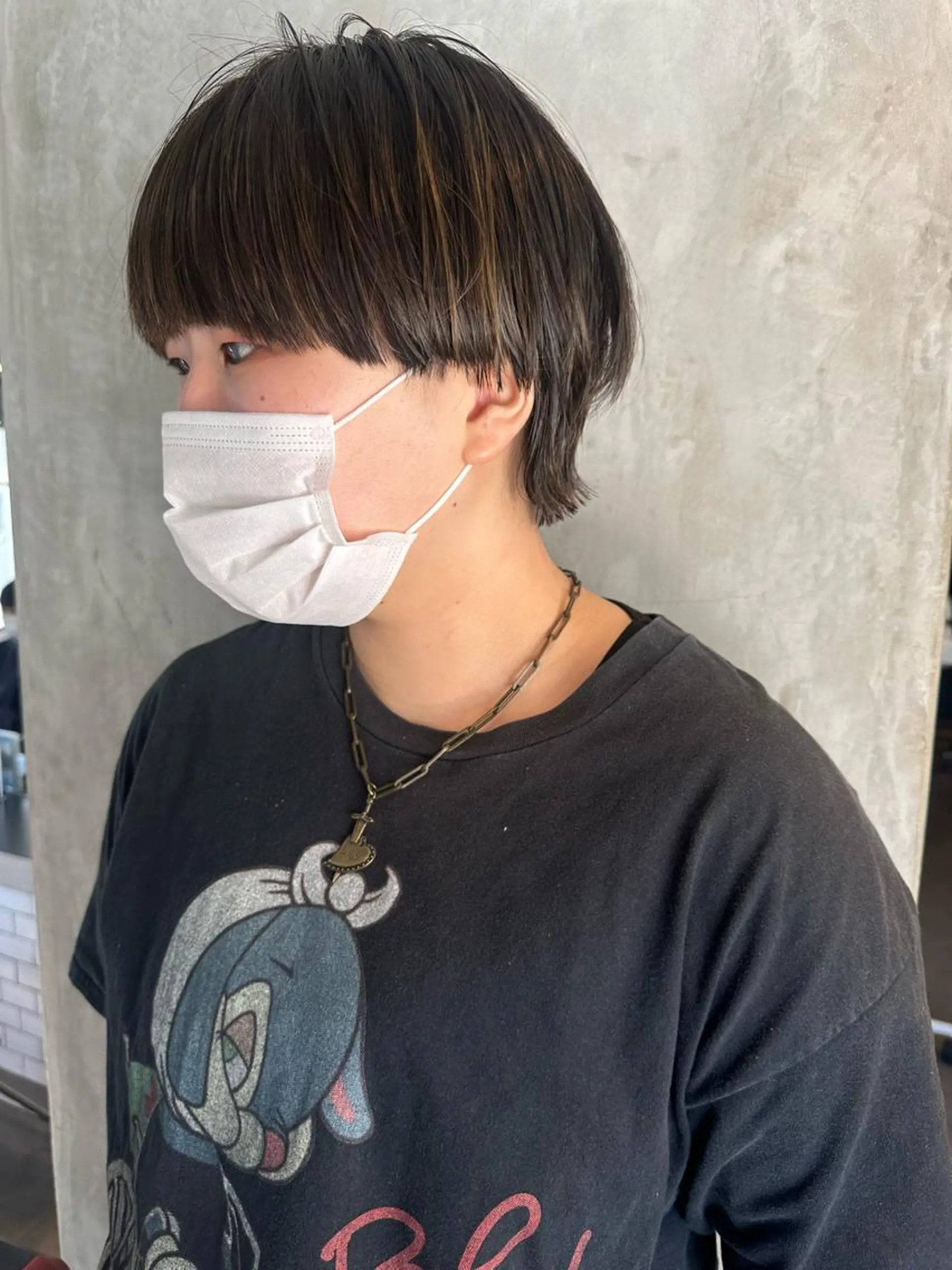 ショート ボブ ウルフカット ウルフボブ stylist/蛯谷 珠里のヘアスタイル