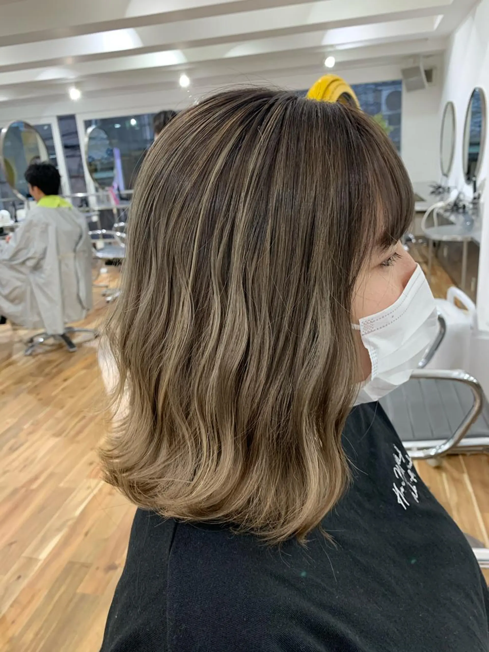 ミディアム カラー ヘアカラー トリートメント Reb_keiji 👑小倉圭司のヘアスタイル