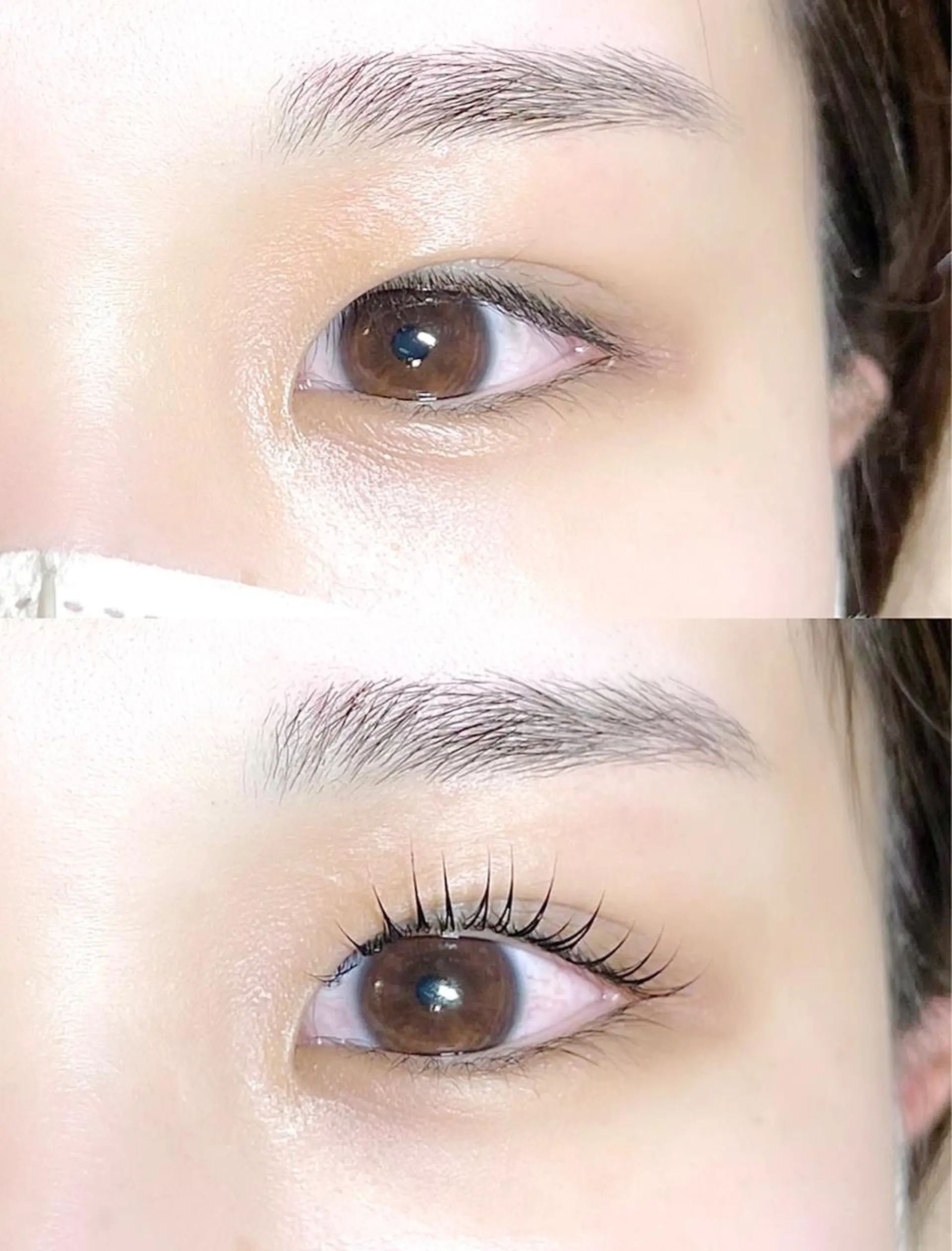 マツエク・マツパ パリジェンヌラッシュリフト 一重×まつ毛パーマ 🍒眉毛/まつ毛 Sanaの眉毛・アイブロウイメージ