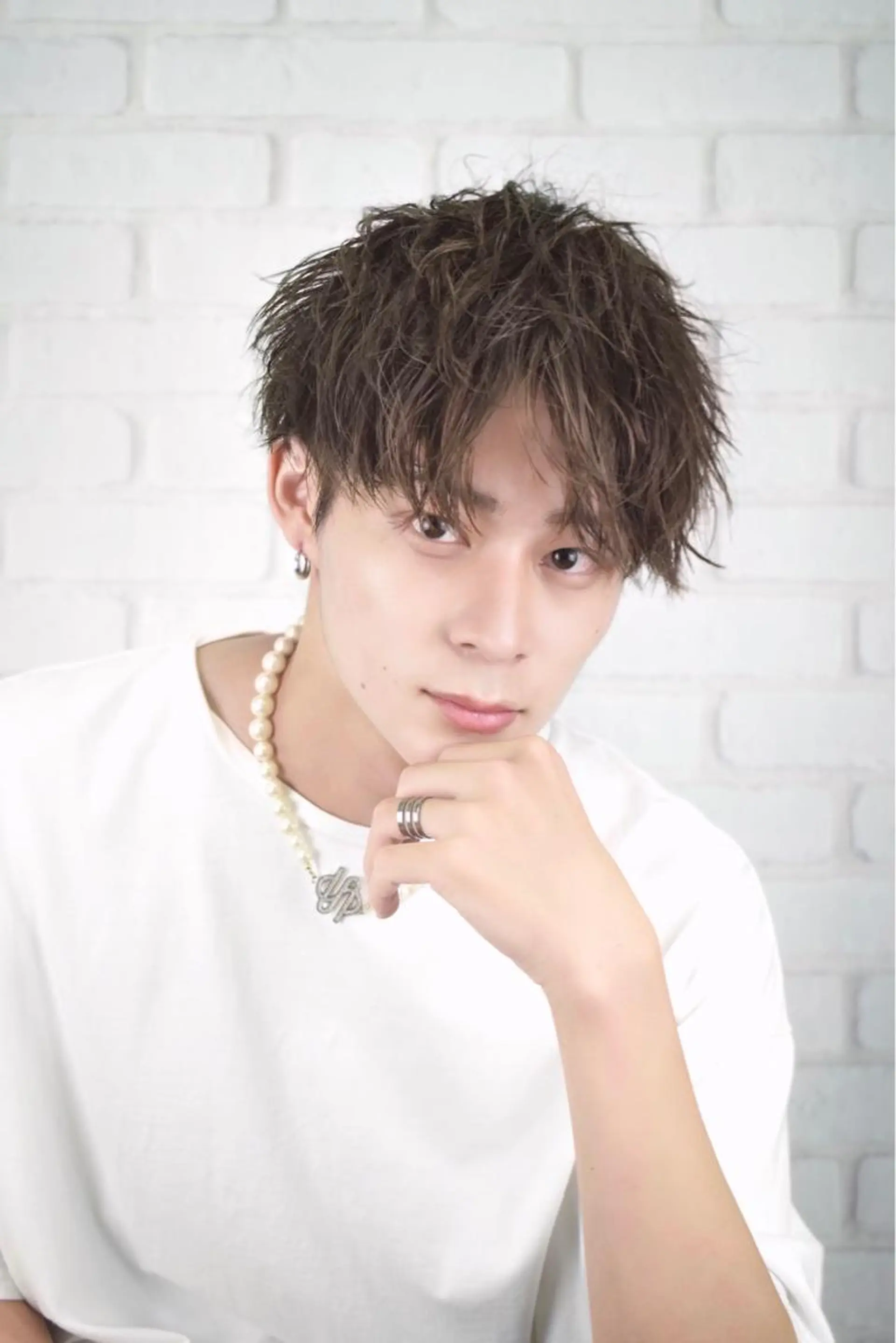 パーマ メンズ カット パーマ __ みずきのヘアスタイル