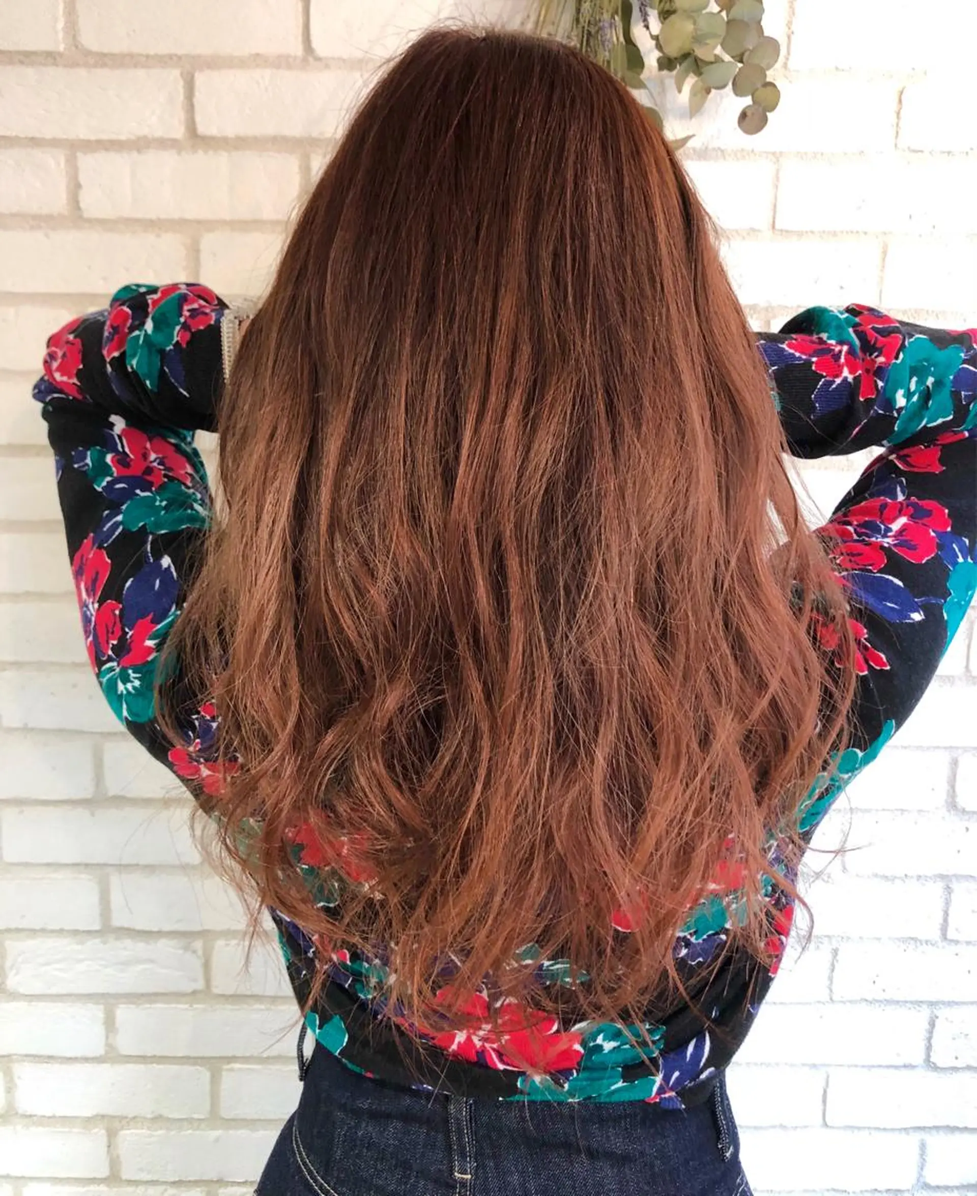 ロング カラー RAF TOKYO所属・小島 侑衣のヘアスタイル