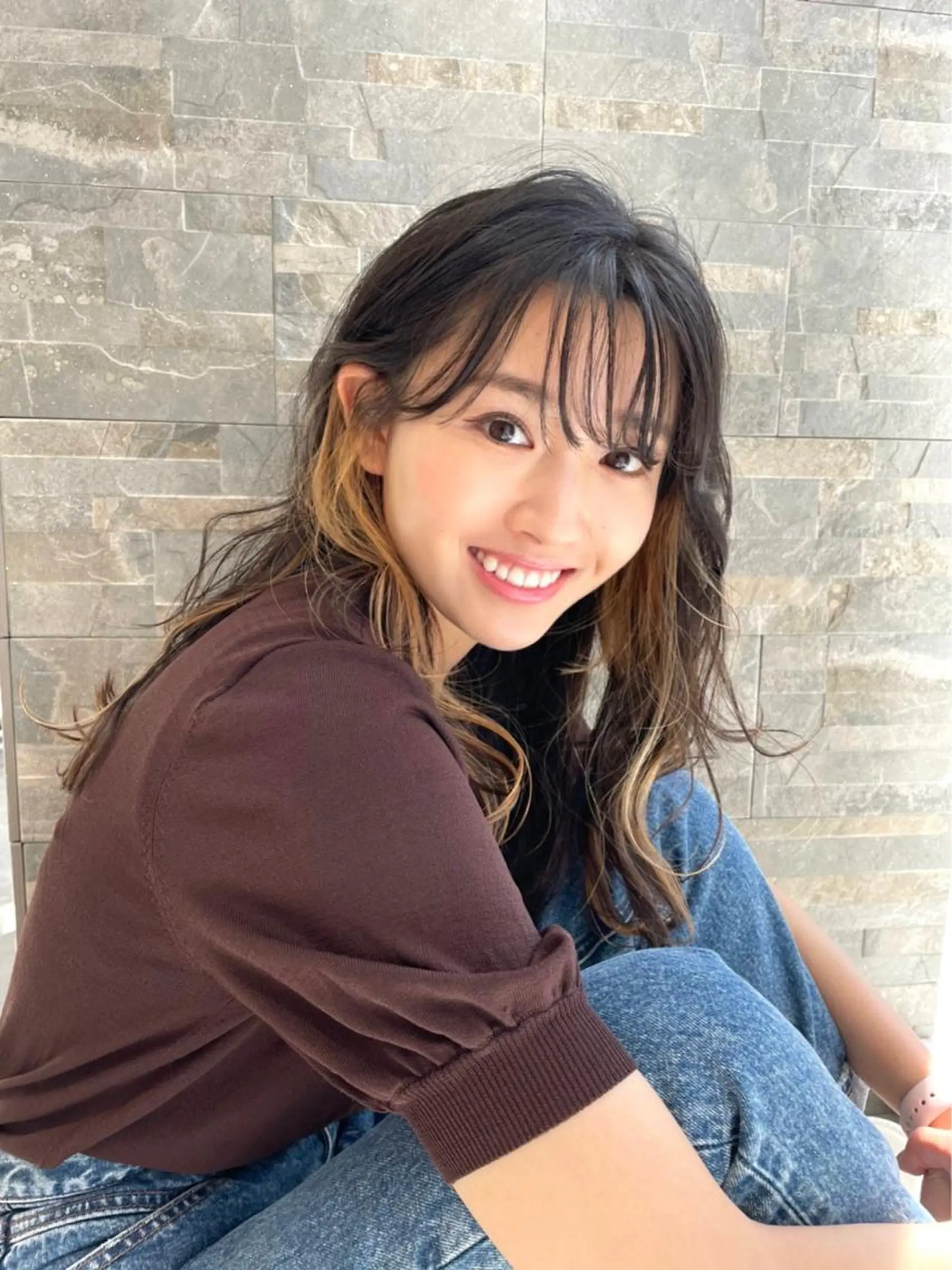 ロング カラー LaBless梅田 🎀坂本リオのヘアスタイル