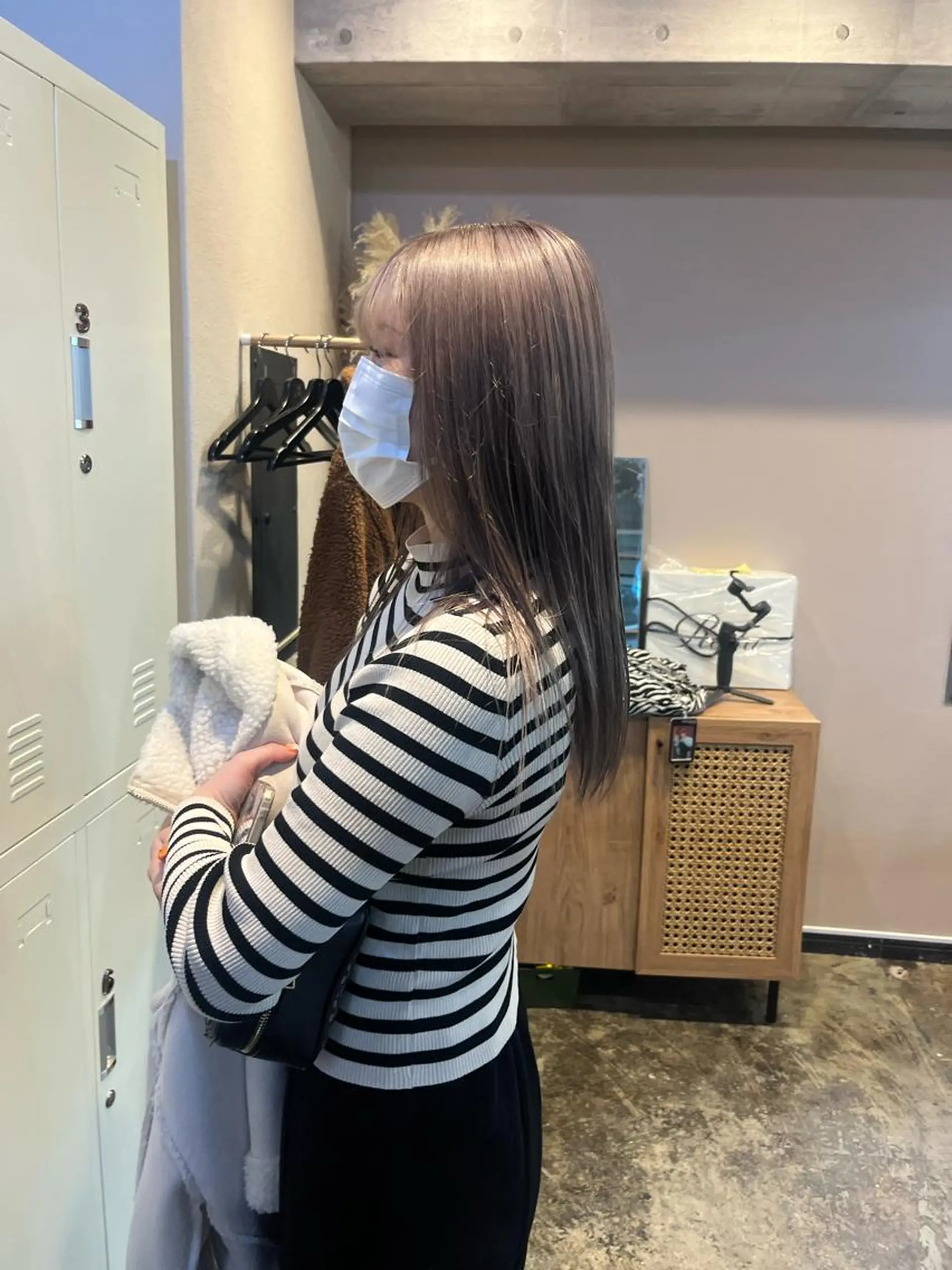 ロング カラー Maison Land所属・KANA MIYOSHIのヘアスタイル