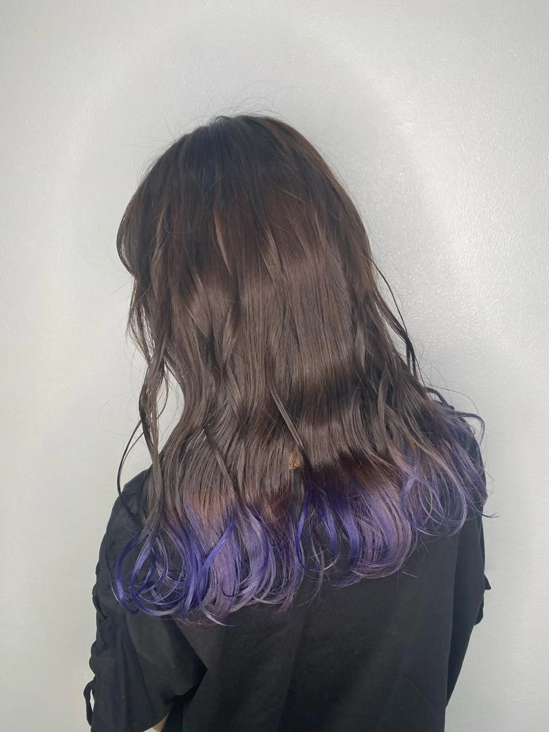 セミロング カラー 美容室 HAKUAのヘアスタイル