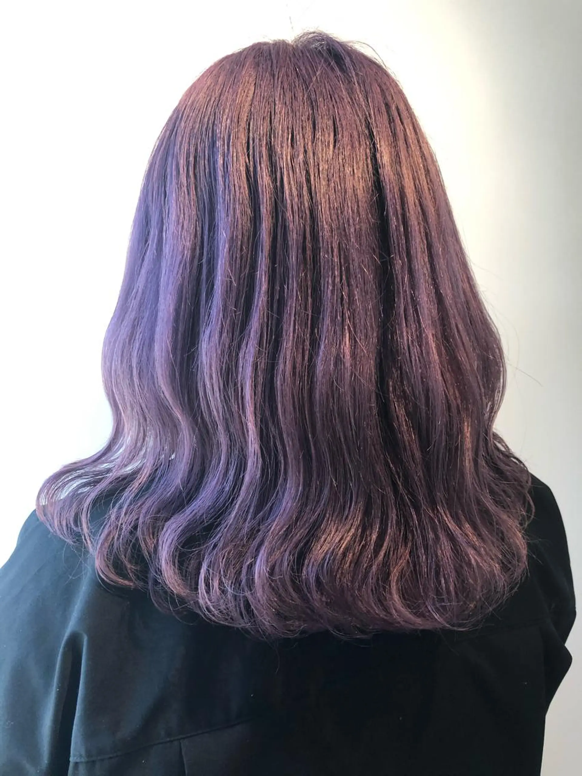 ミディアム アッシュ たけだ れなのヘアスタイル