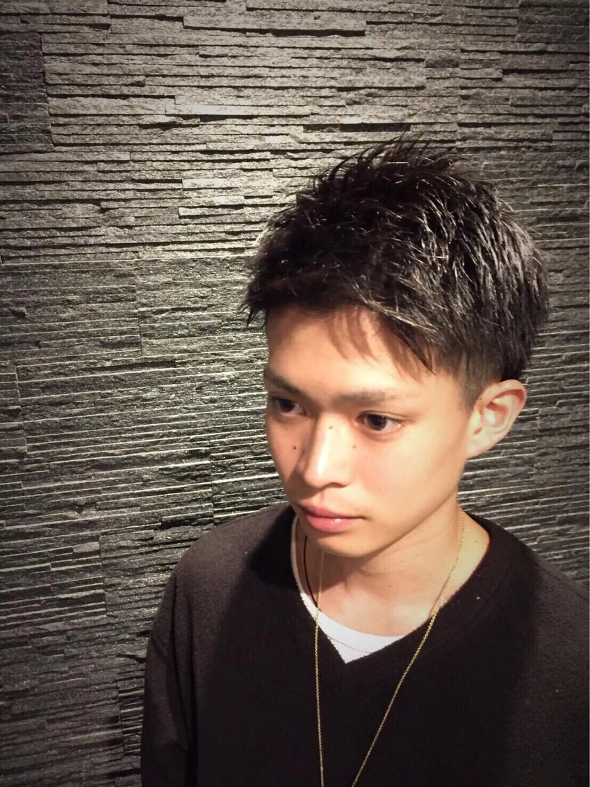 ショート メンズ 岡本 耕太郎のヘアスタイル