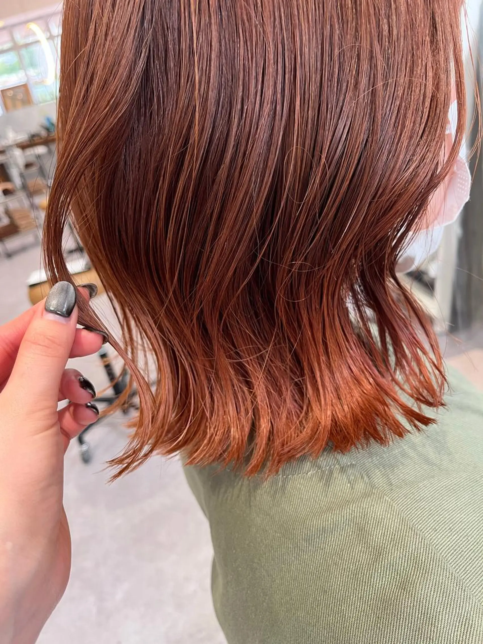 ミディアム 飯田 愛結のヘアスタイル