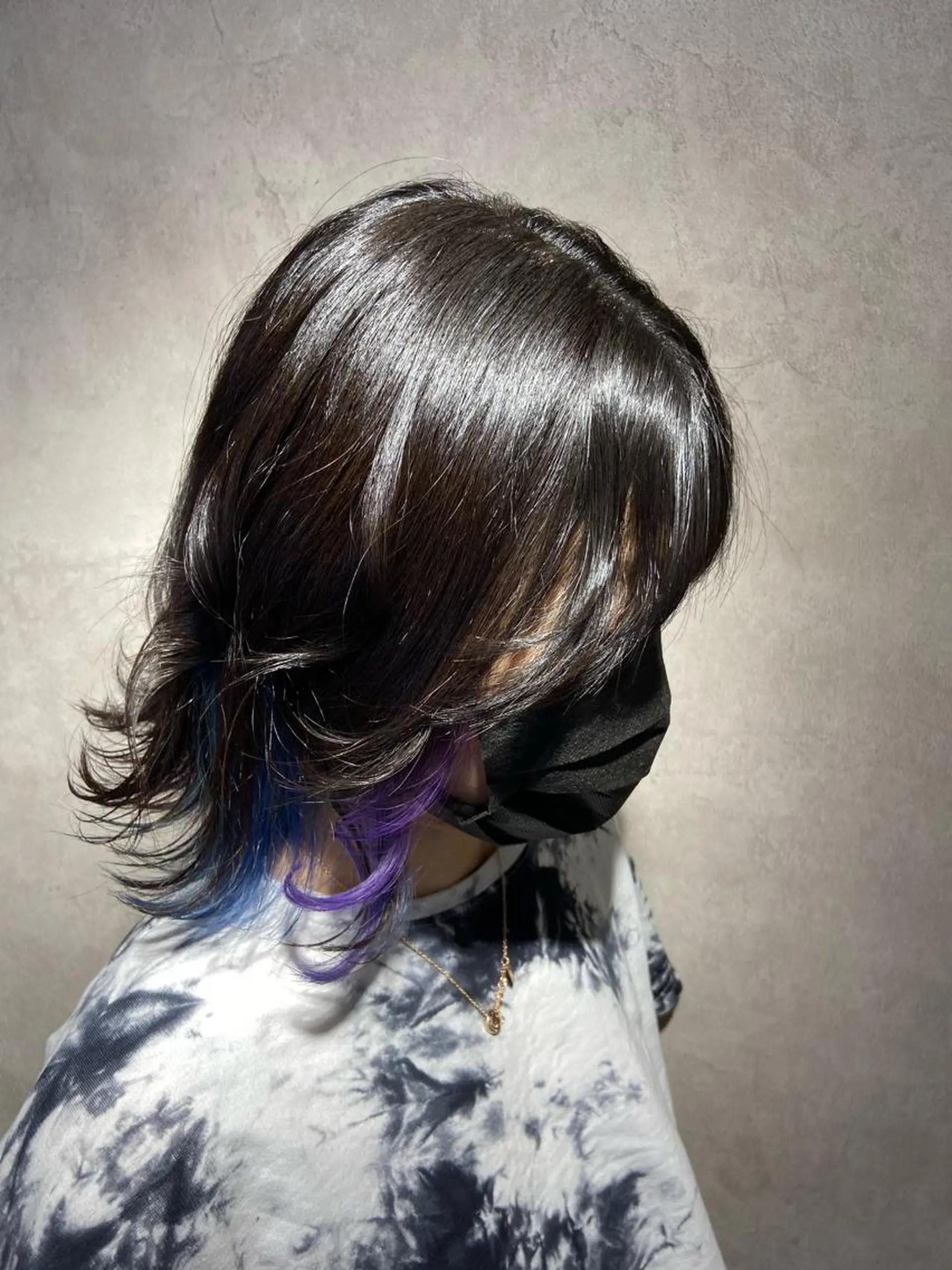 セミロング カラー ヘアカラー Selene 難波店 店長SHINTANIのヘアスタイル