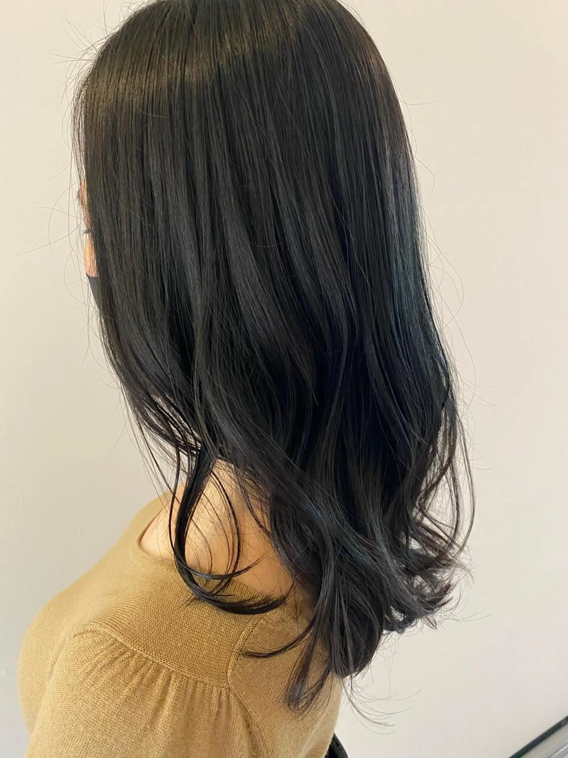 ロング カラー 透明感カラー グレージュ オリーブカラー オリーブグレージュ オリーブグレー CARICIA🌱 masaeのヘアスタイル