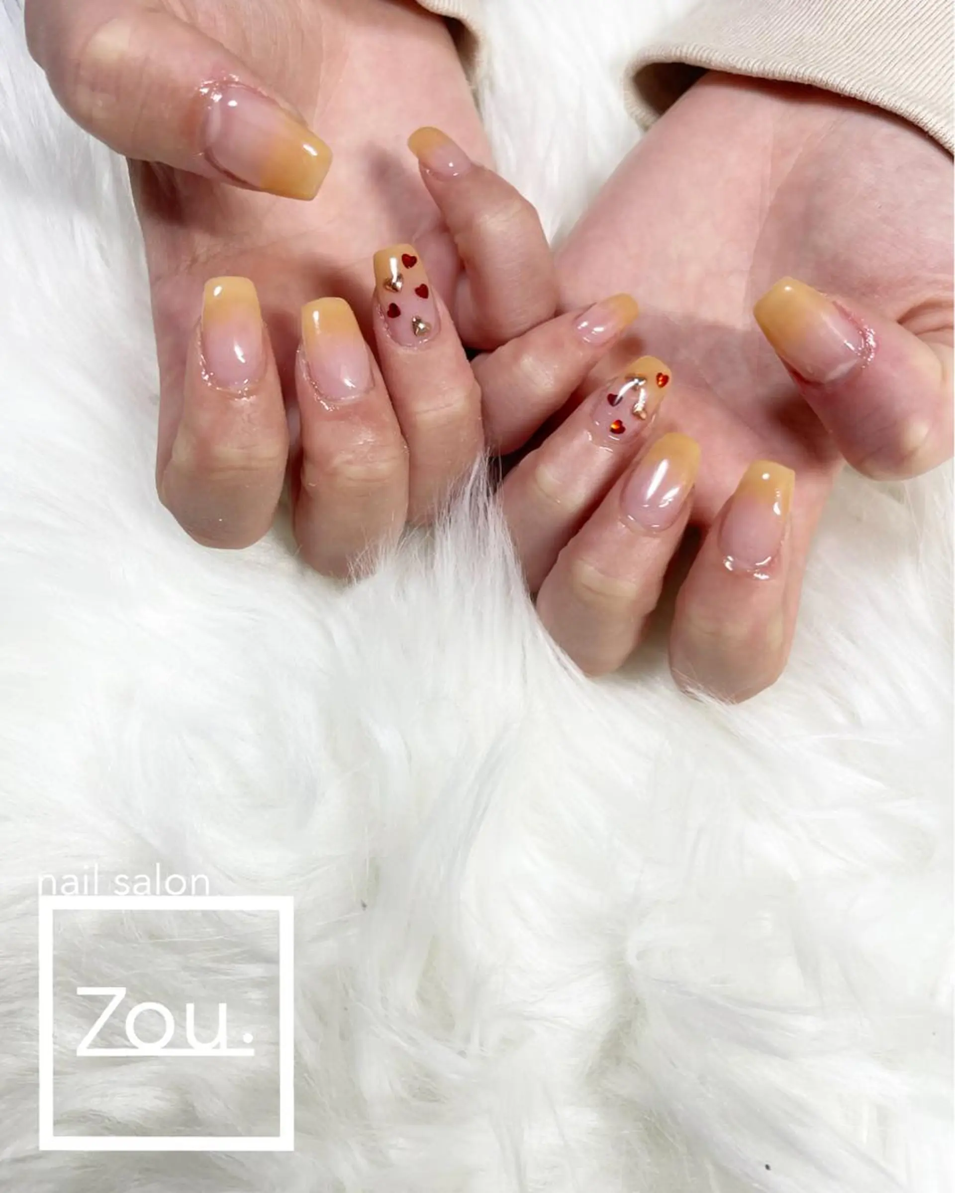 ネイル シンプルネイル バレンタイン pilates & nail Zou.のその他イメージ