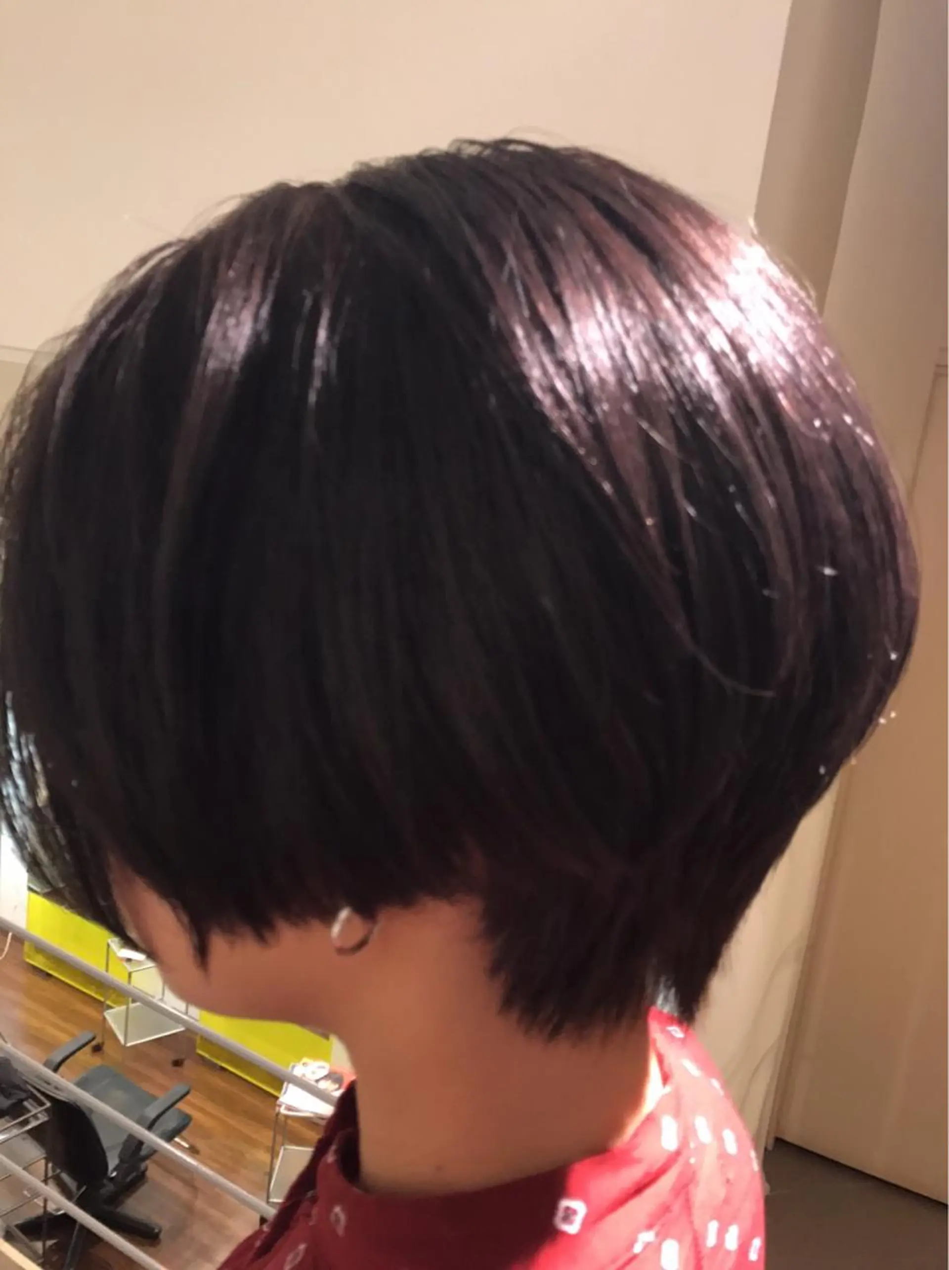 ショート カラー 髪質改善TR 透明感カラーHanaのヘアスタイル