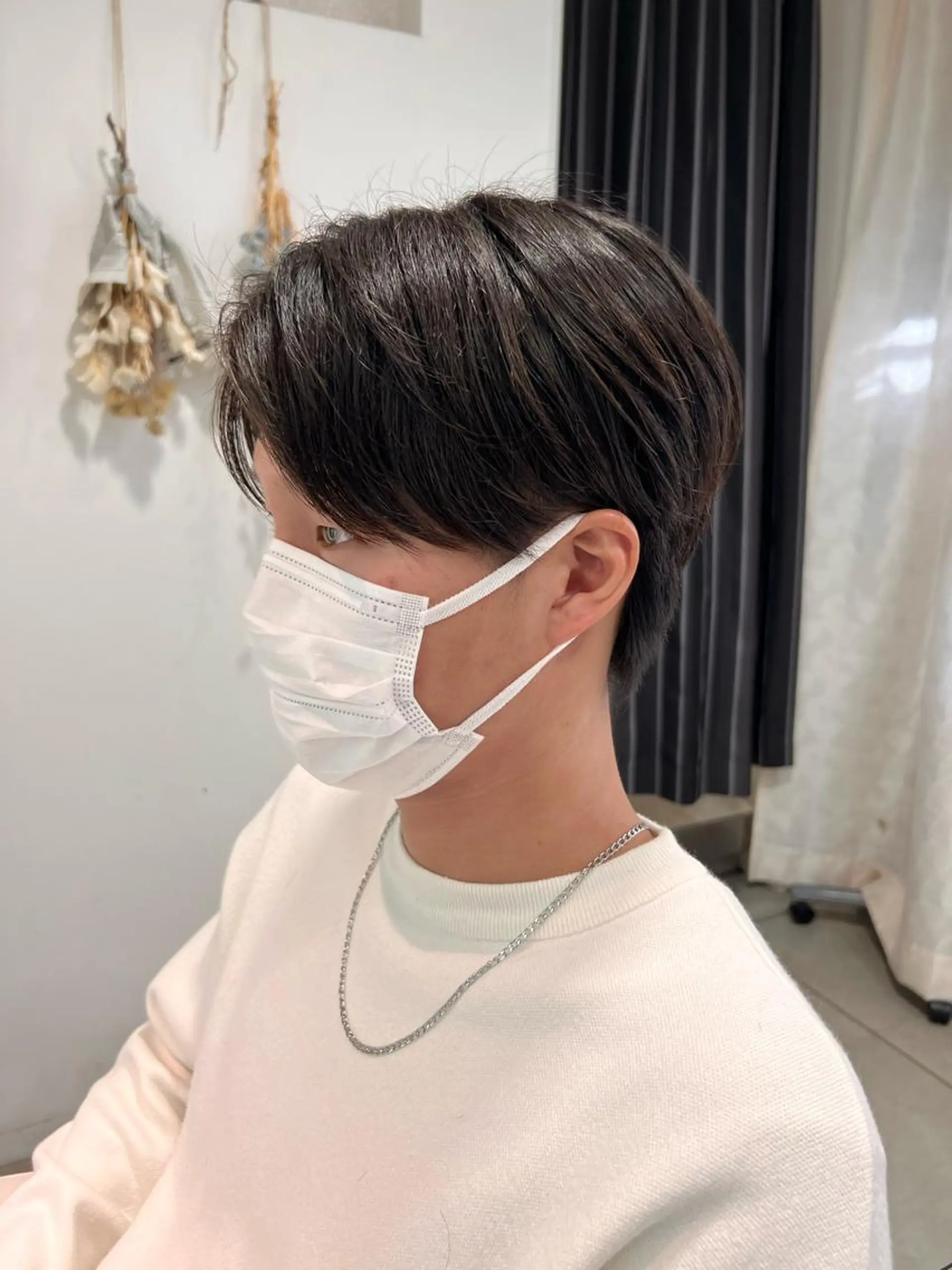 ミディアム メンズ 柳澤 和也のヘアスタイル