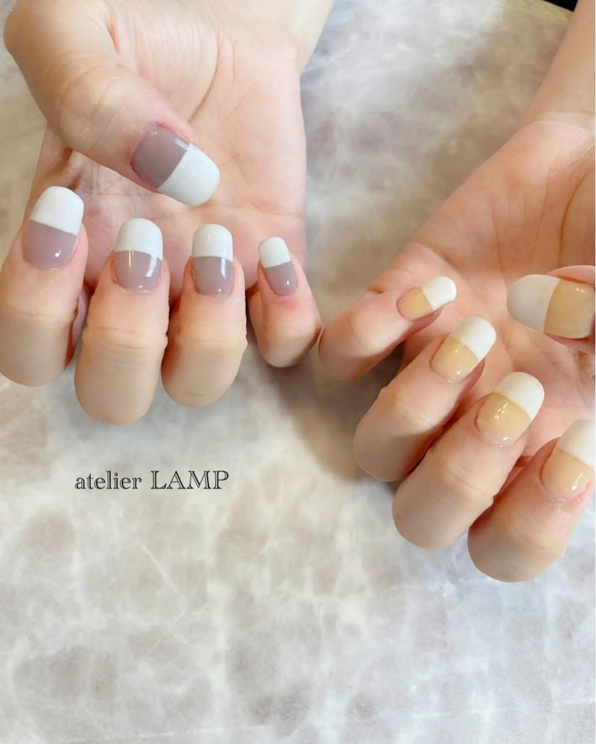 ネイル フレンチネイル NANA no artのネイルデザイン