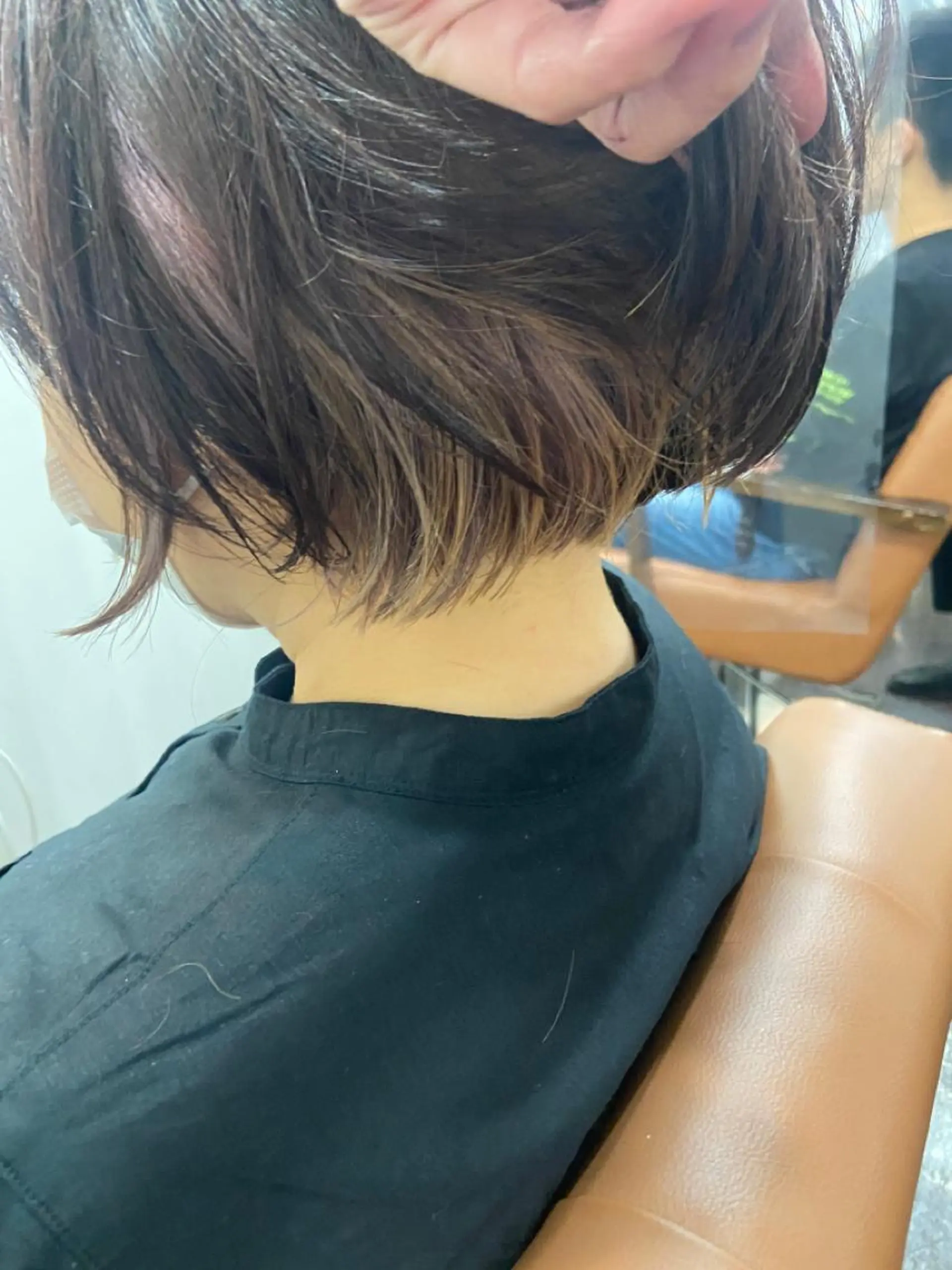ショート カラー パーマ ヘアアレンジ メンズ キッズ ネイル マツエク・マツパ メンズパーマ 学生（メンズ向け） メンズウルフカット 透明感カラー イヤリングカラー times salon名駅所属・久木原 ゆりのヘアスタイル