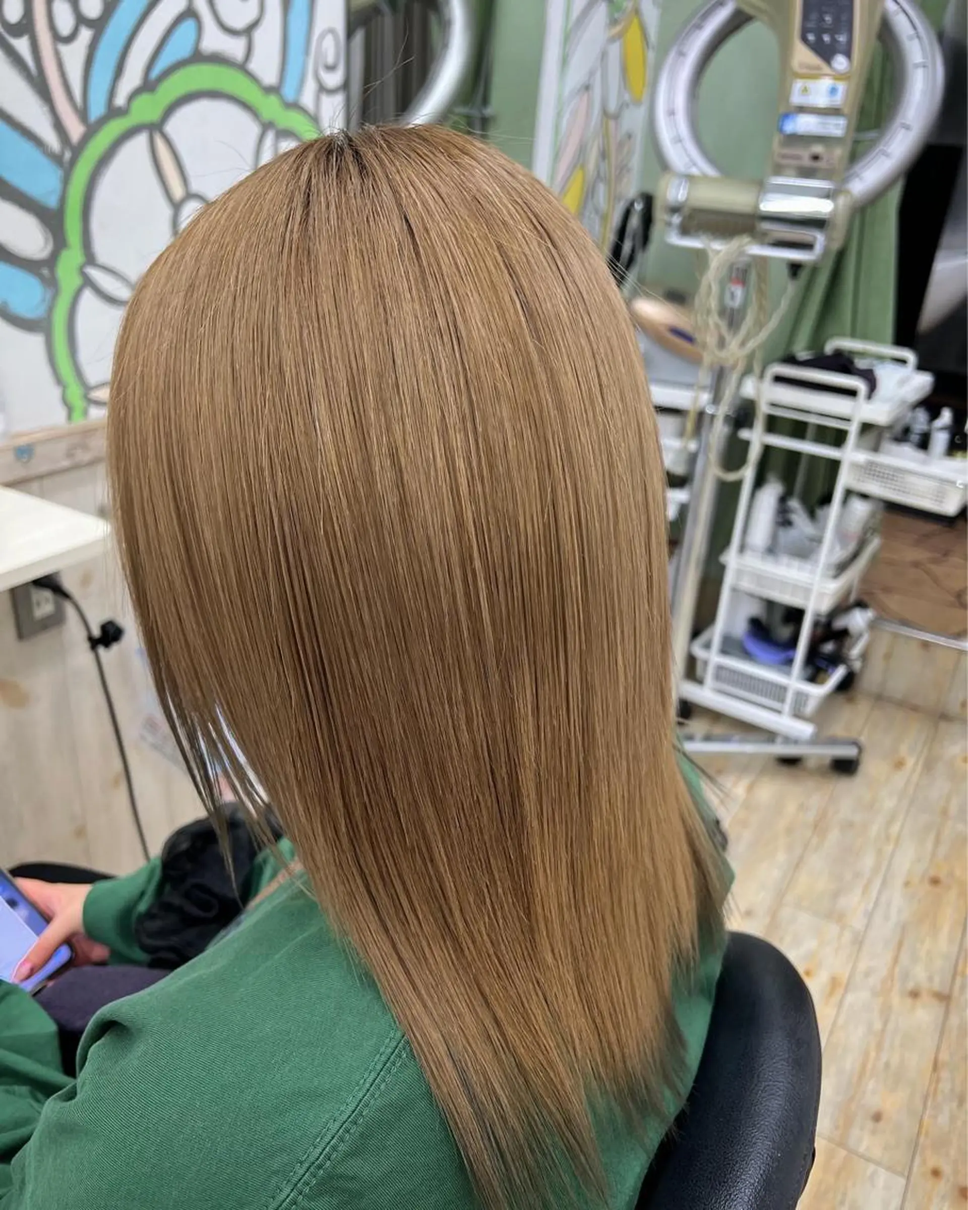 ロング 髪質改善 トリートメント 二宮 光広のヘアスタイル