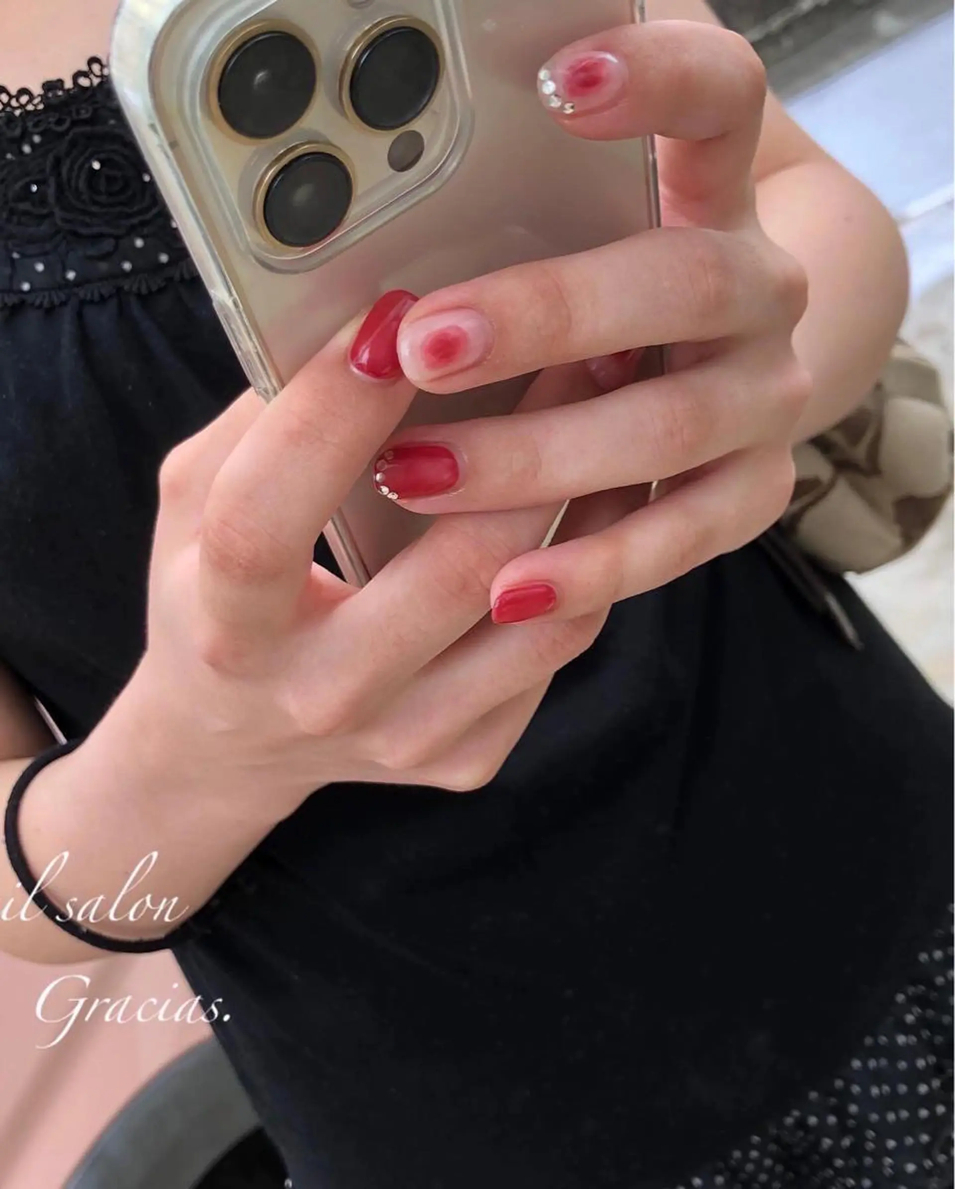 ネイル チークネイル フットネイル フレンチネイル ジェルネイル 韓国ネイル ハンドネイル Gracias. rieのネイルデザイン