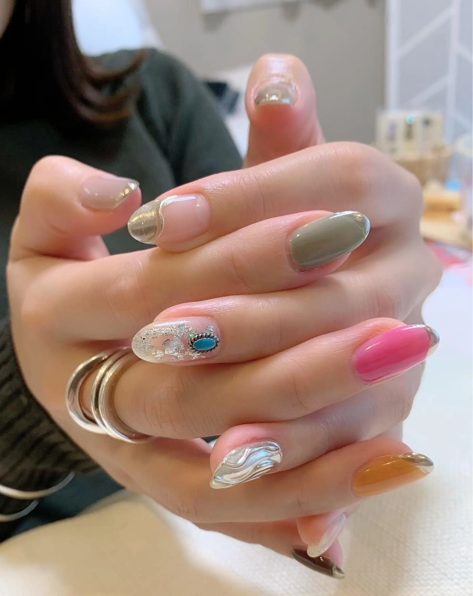 ネイル パラジェル lira nailのネイルデザイン