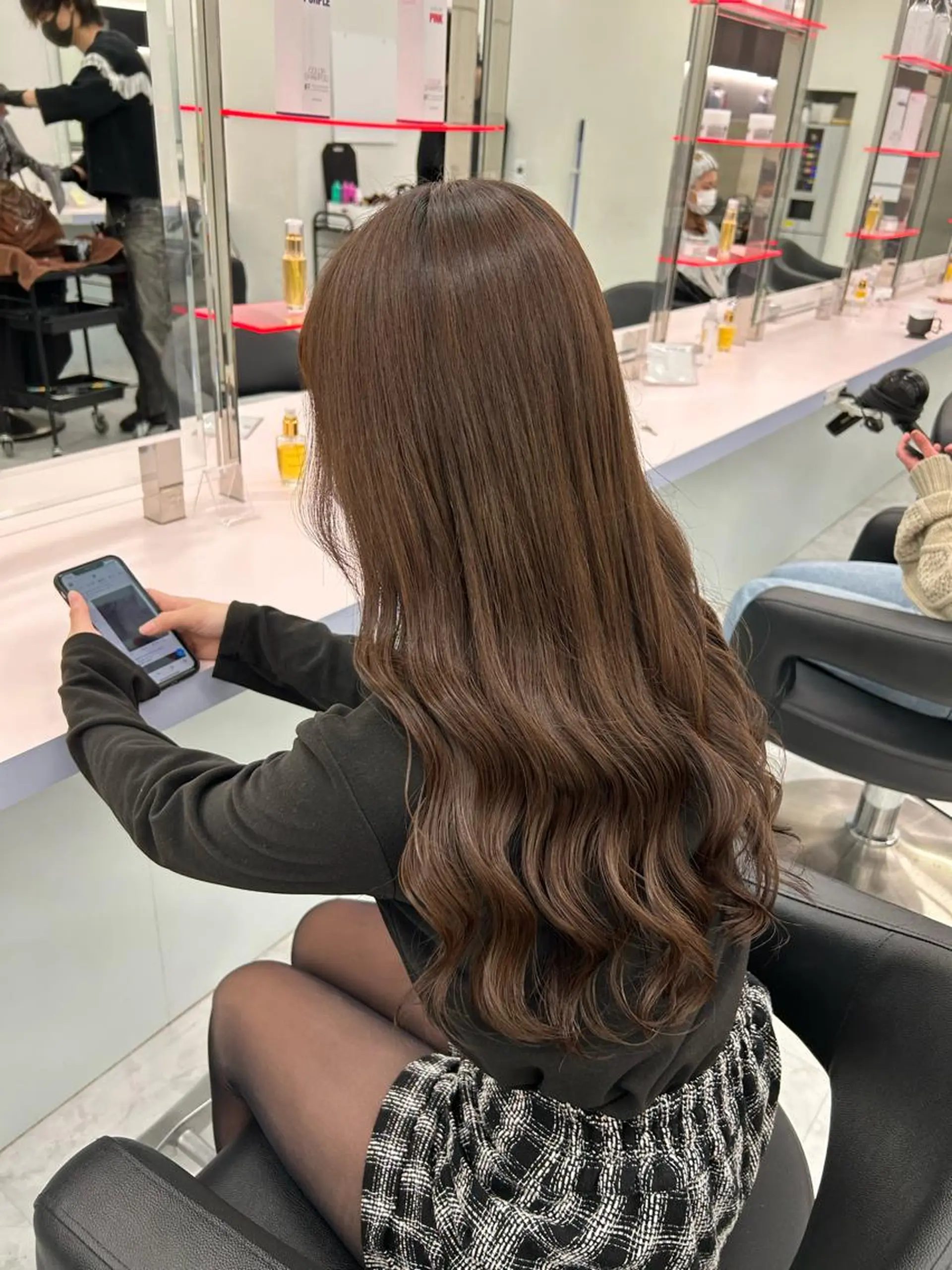 ロング 💗爆美女製造機💗 ハイトーン-髪質改善のヘアスタイル