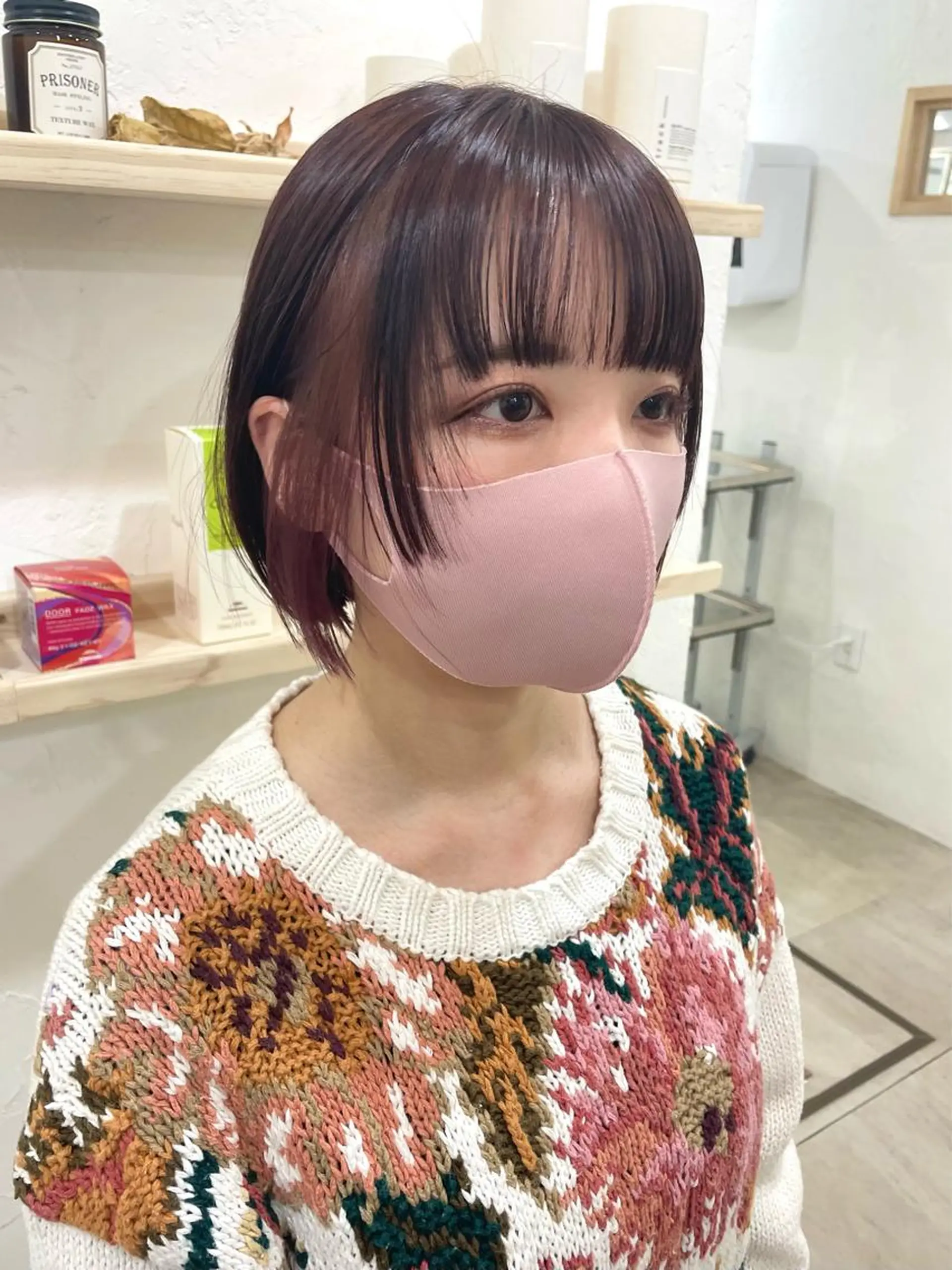 ショート カラー 銀座No.1髪質改善 縮毛矯正/本木のヘアスタイル